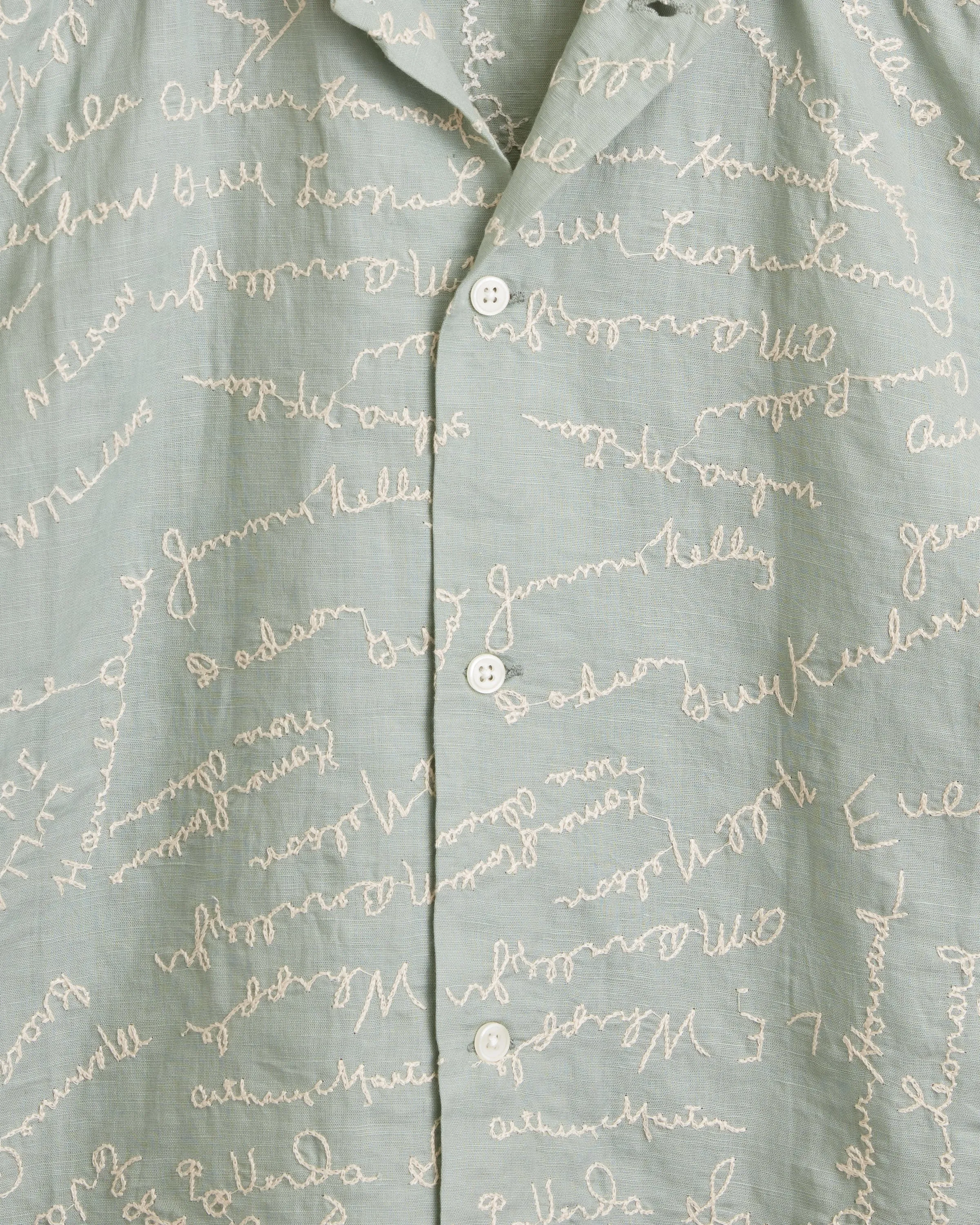 Powder Signature Short Sleeve Shirt sold by BODE product image thumbnail 2