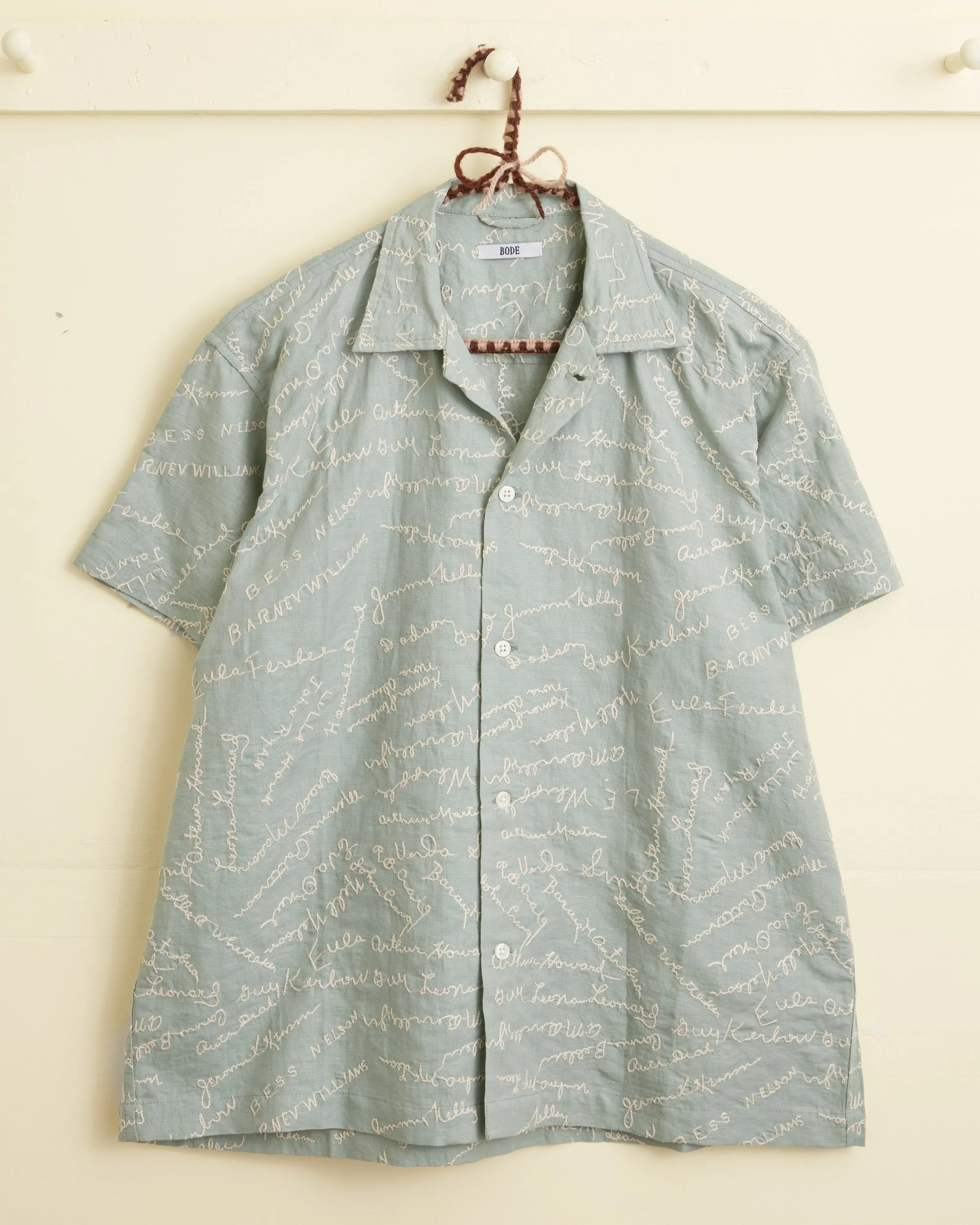 Powder Signature Short Sleeve Shirt sold by BODE