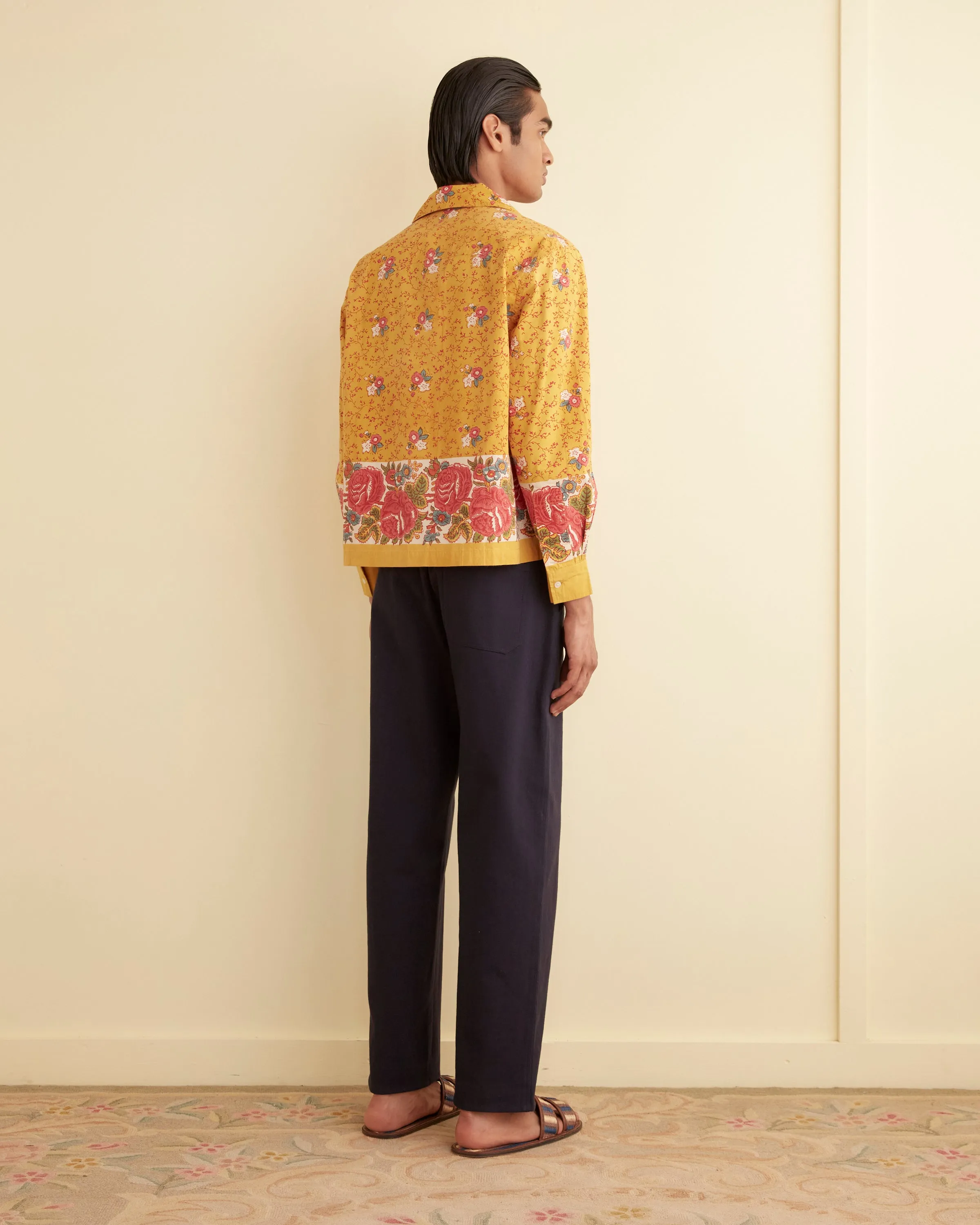 Blooming Border Long Sleeve Shirt sold by BODE product image thumbnail 3