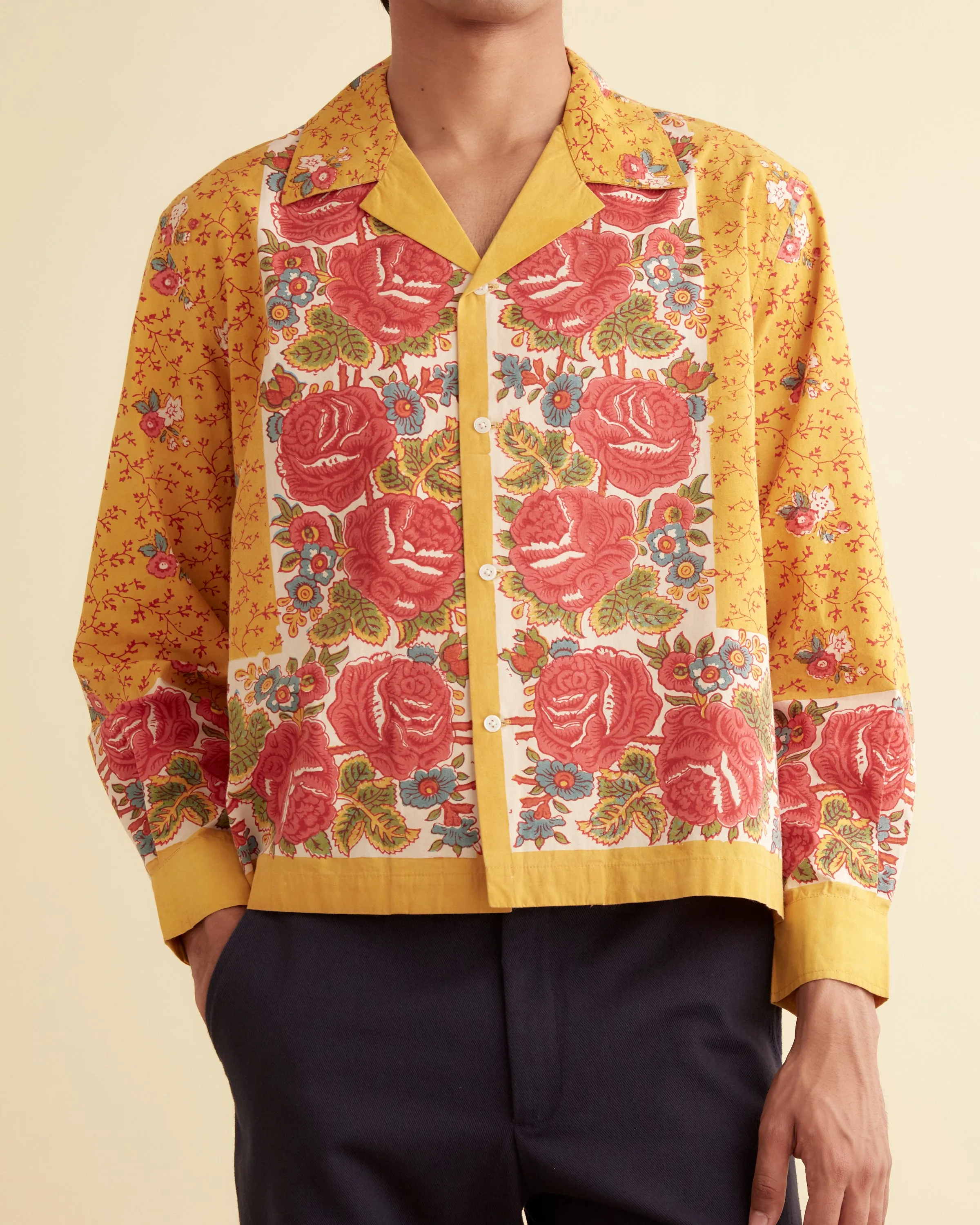 Blooming Border Long Sleeve Shirt sold by BODE product image thumbnail 2