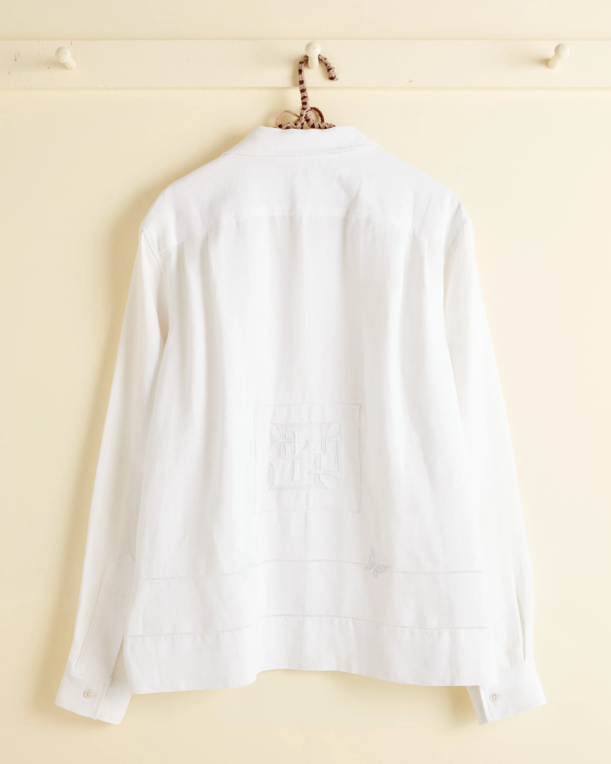 Butterfly Monogram Long Sleeve Shirt - M sold by BODE product image thumbnail 3