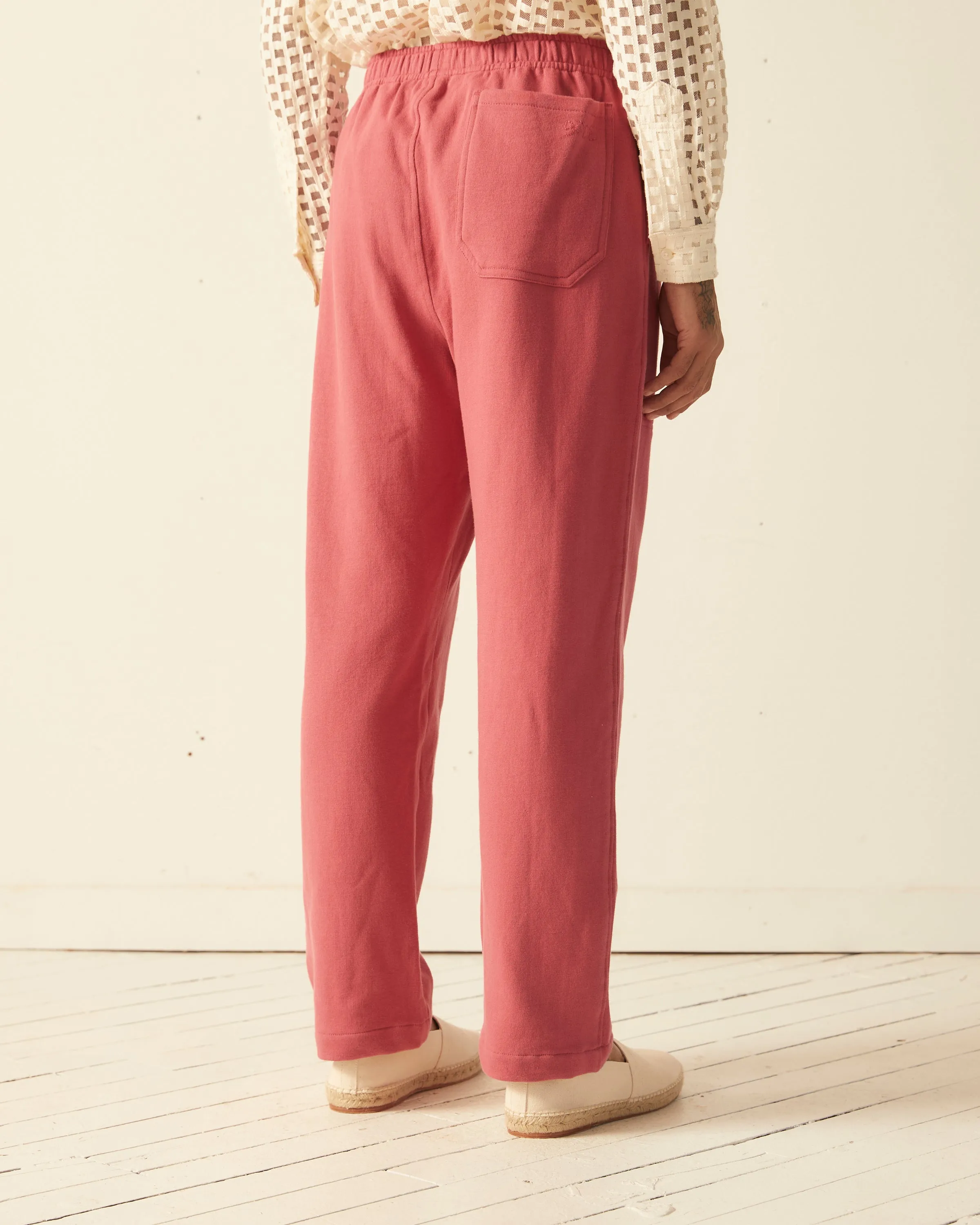 Solid Track Pant - Pink sold by BODE product image thumbnail 4
