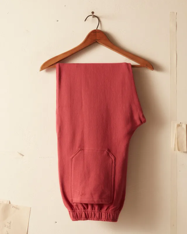 Solid Track Pant - Pink sold by BODE