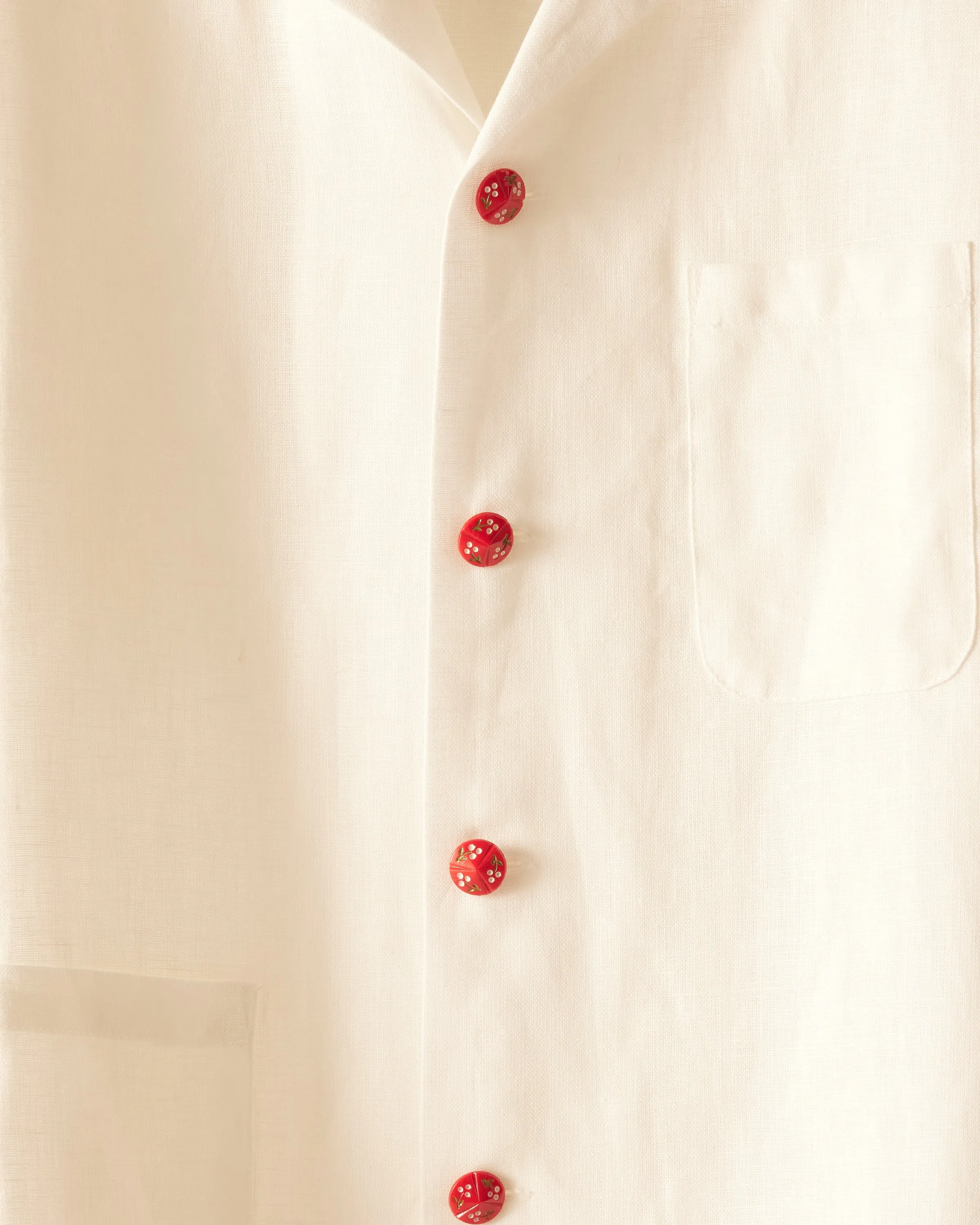 Bulb Flower Button Short Sleeve Shirt sold by BODE product image thumbnail 2