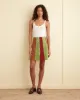 Suede Snap Skirt sold by BODE