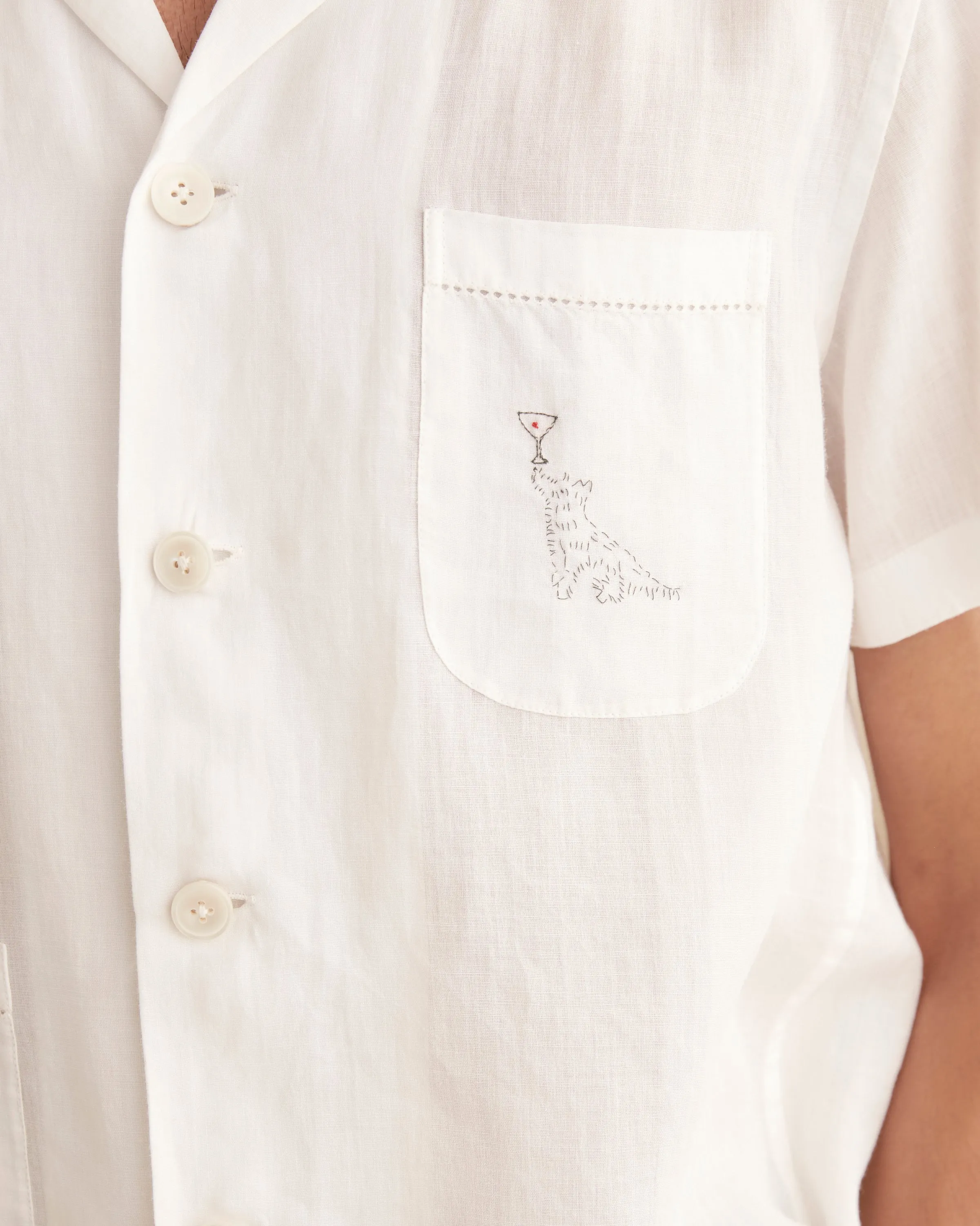 Party Trick Short Sleeve Shirt sold by BODE product image thumbnail 2