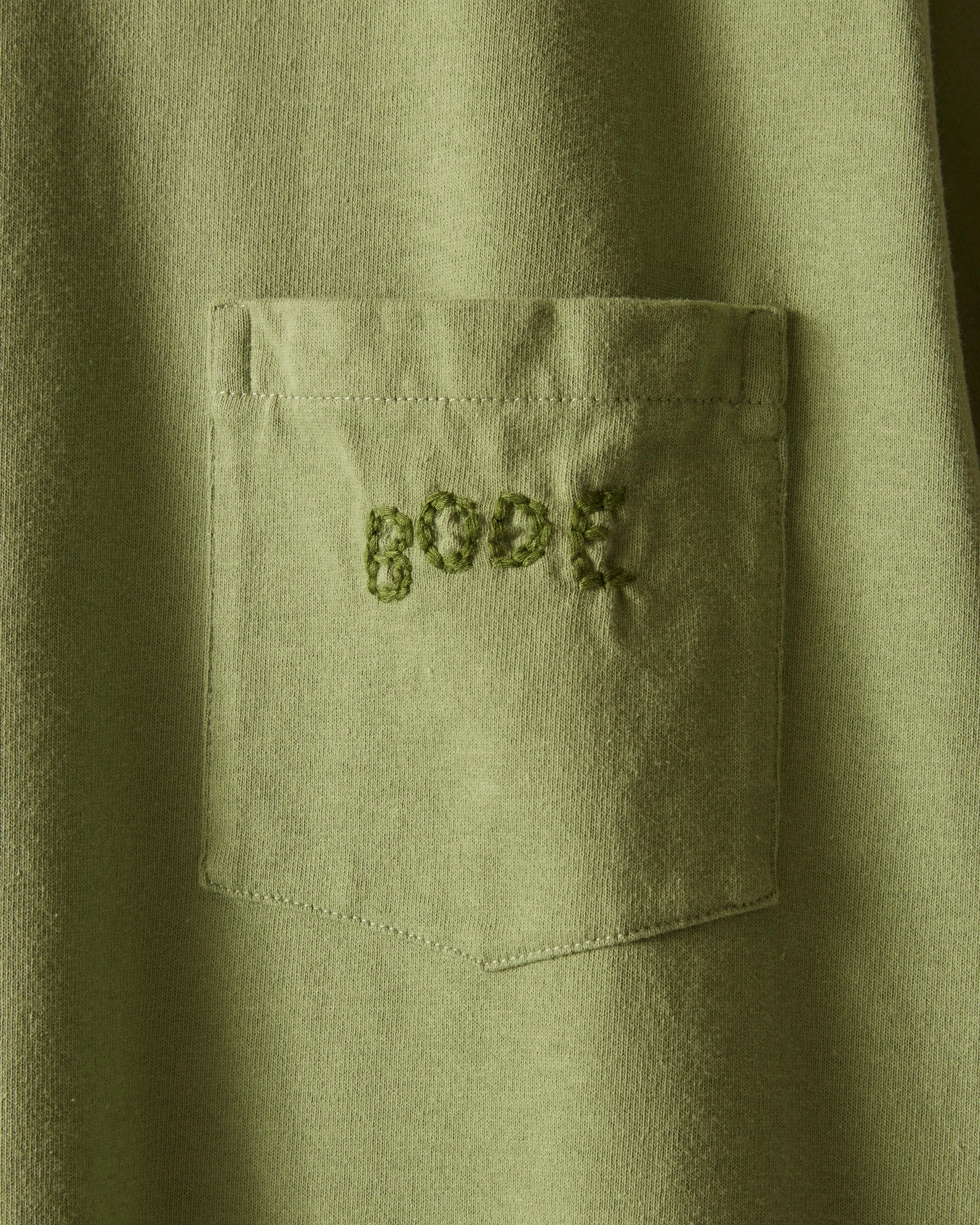 Bode Pocket Tee - Ivy sold by BODE product image thumbnail 3