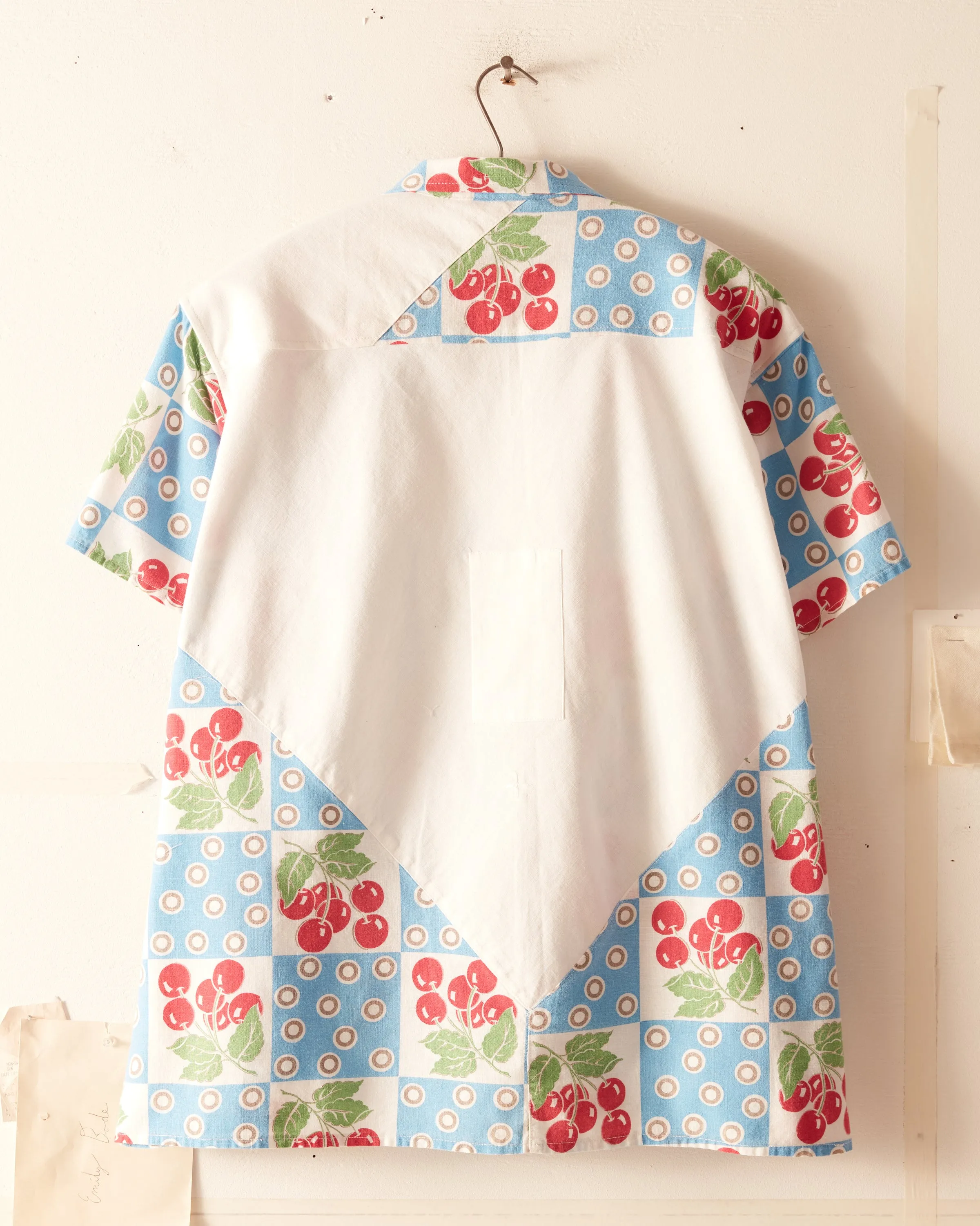 Cherry Tile Short Sleeve Shirt - M/L sold by BODE product image thumbnail 3
