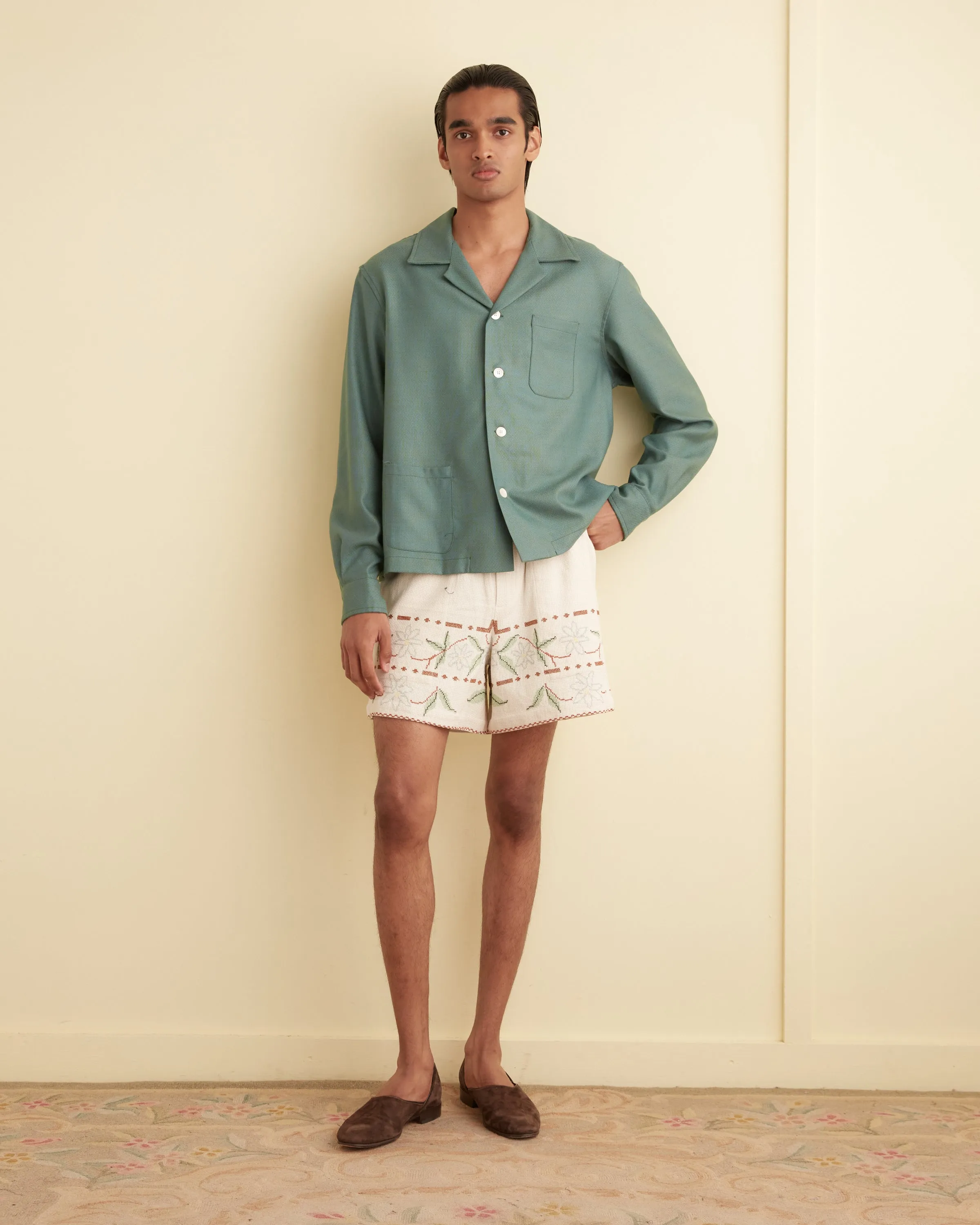 Waterthyme Overshirt - L/XL sold by BODE