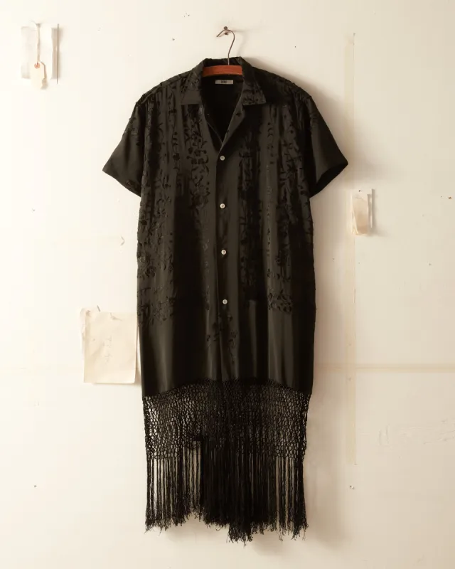 Raven Floral Tunic - S/M sold by BODE