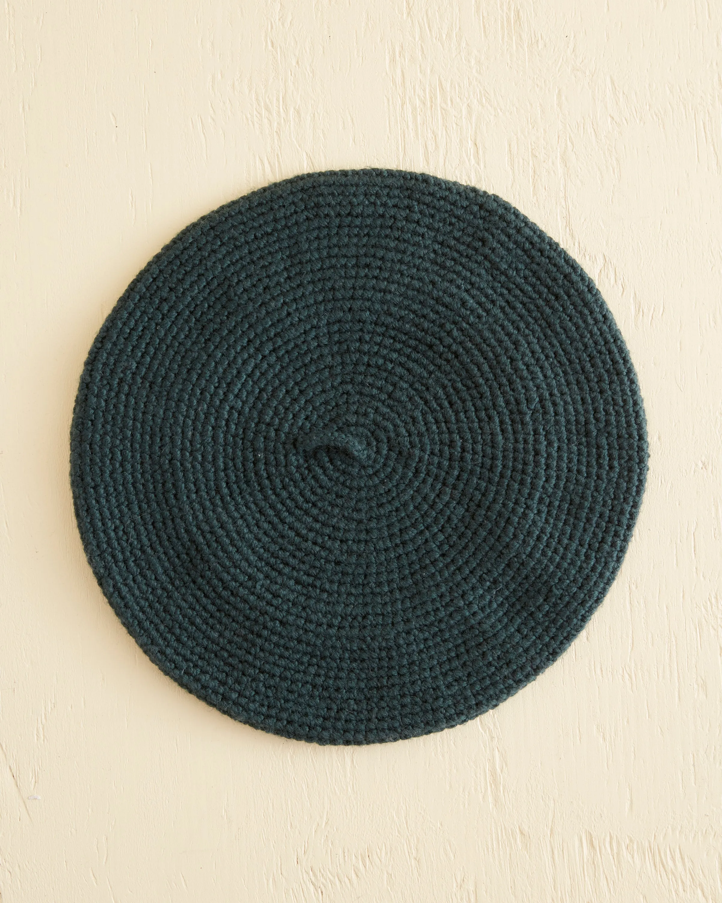 Crochet Beret - Green sold by BODE