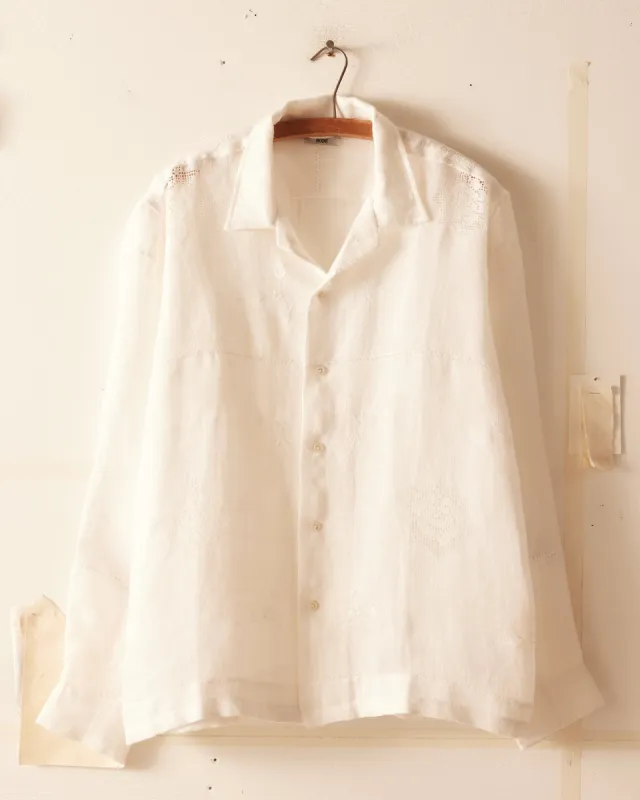 Gardenia Wonderland Shirt - XL/XXL sold by BODE