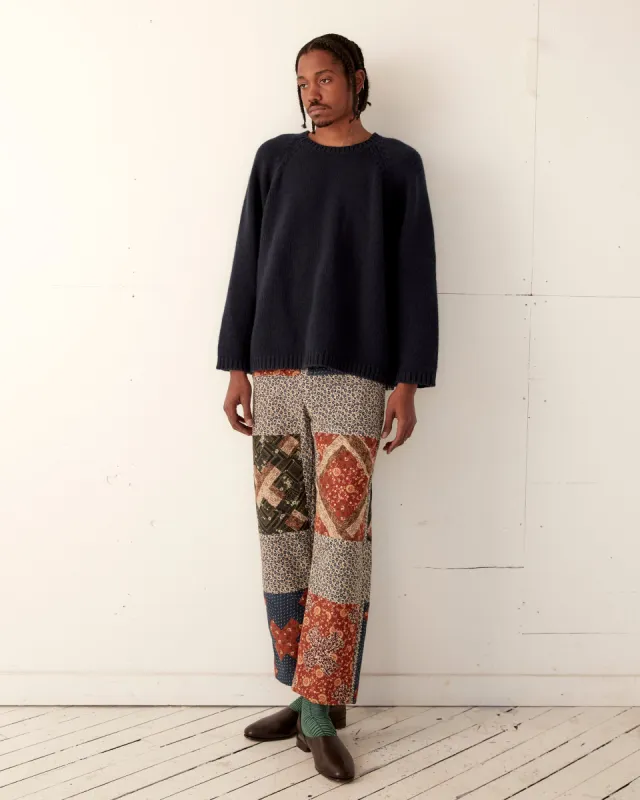 Criss Cross Quilt Trousers sold by BODE