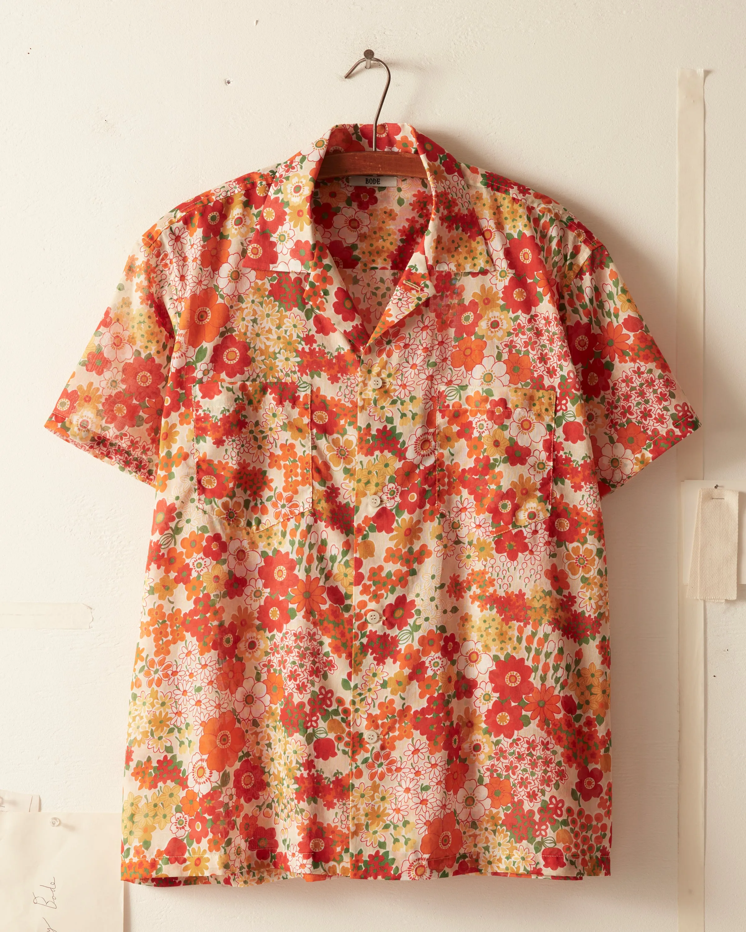 Wildflower Short Sleeve Shirt sold by BODE product image thumbnail 2