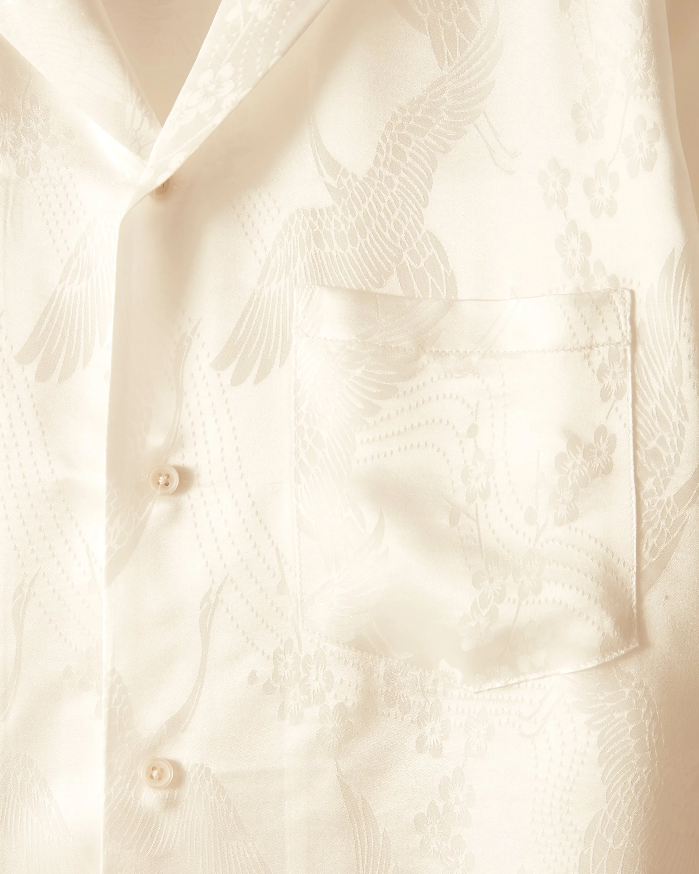 Ivory Cloud Short Sleeve Shirt sold by BODE product image thumbnail 2