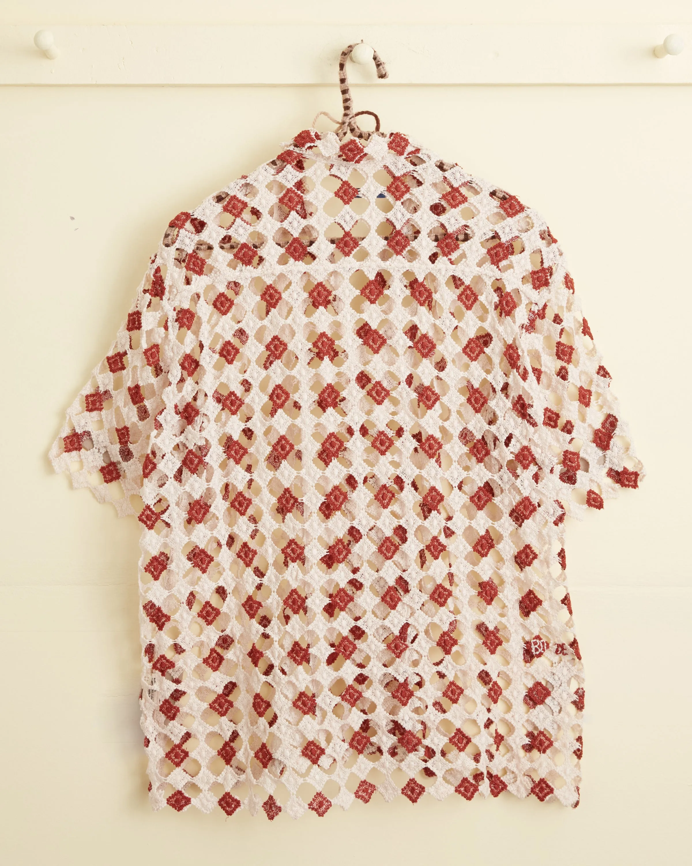 Diamond Lace Short Sleeve Shirt sold by BODE product image thumbnail 3