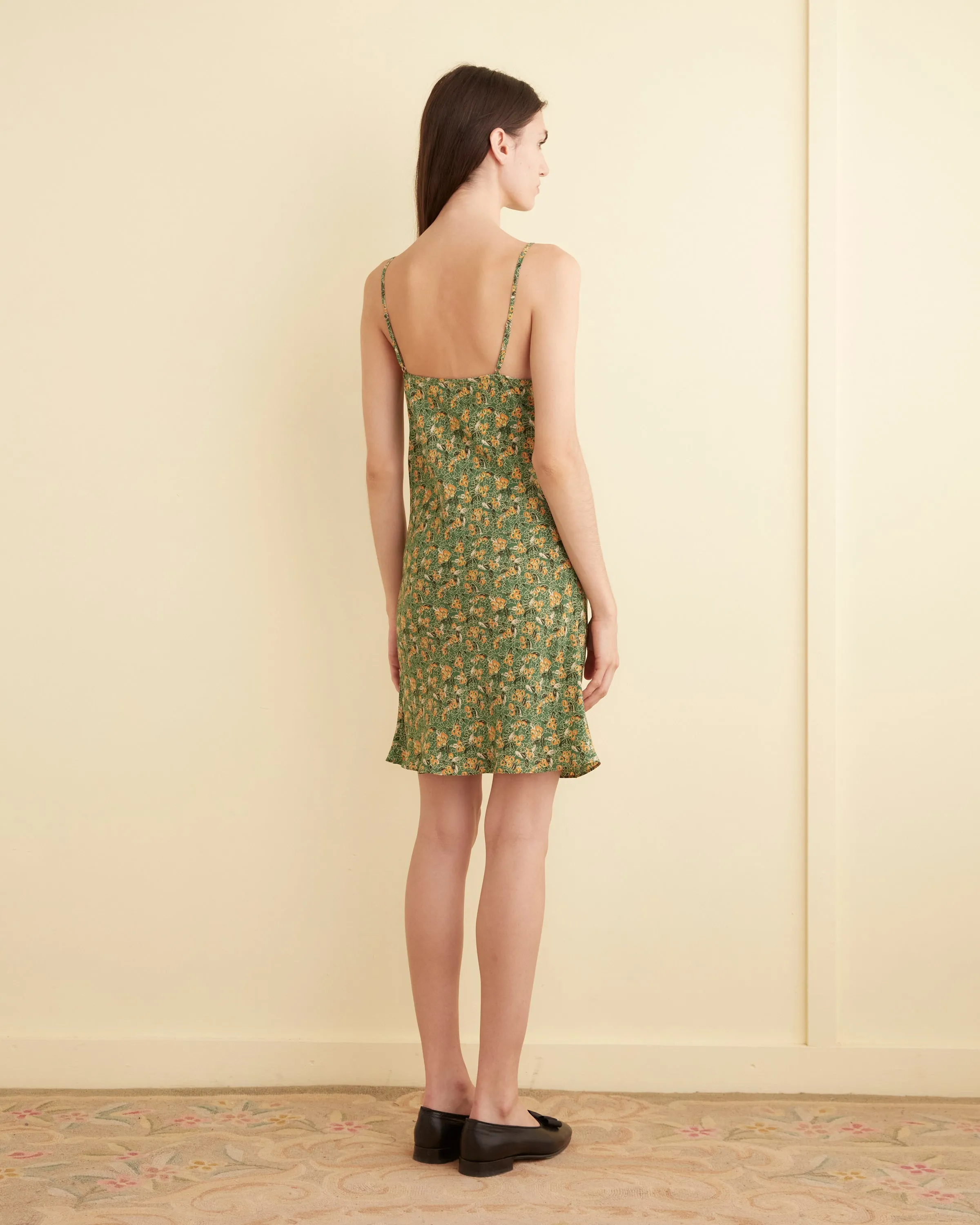 Tangerine Paradise Dress - S sold by BODE product image thumbnail 3