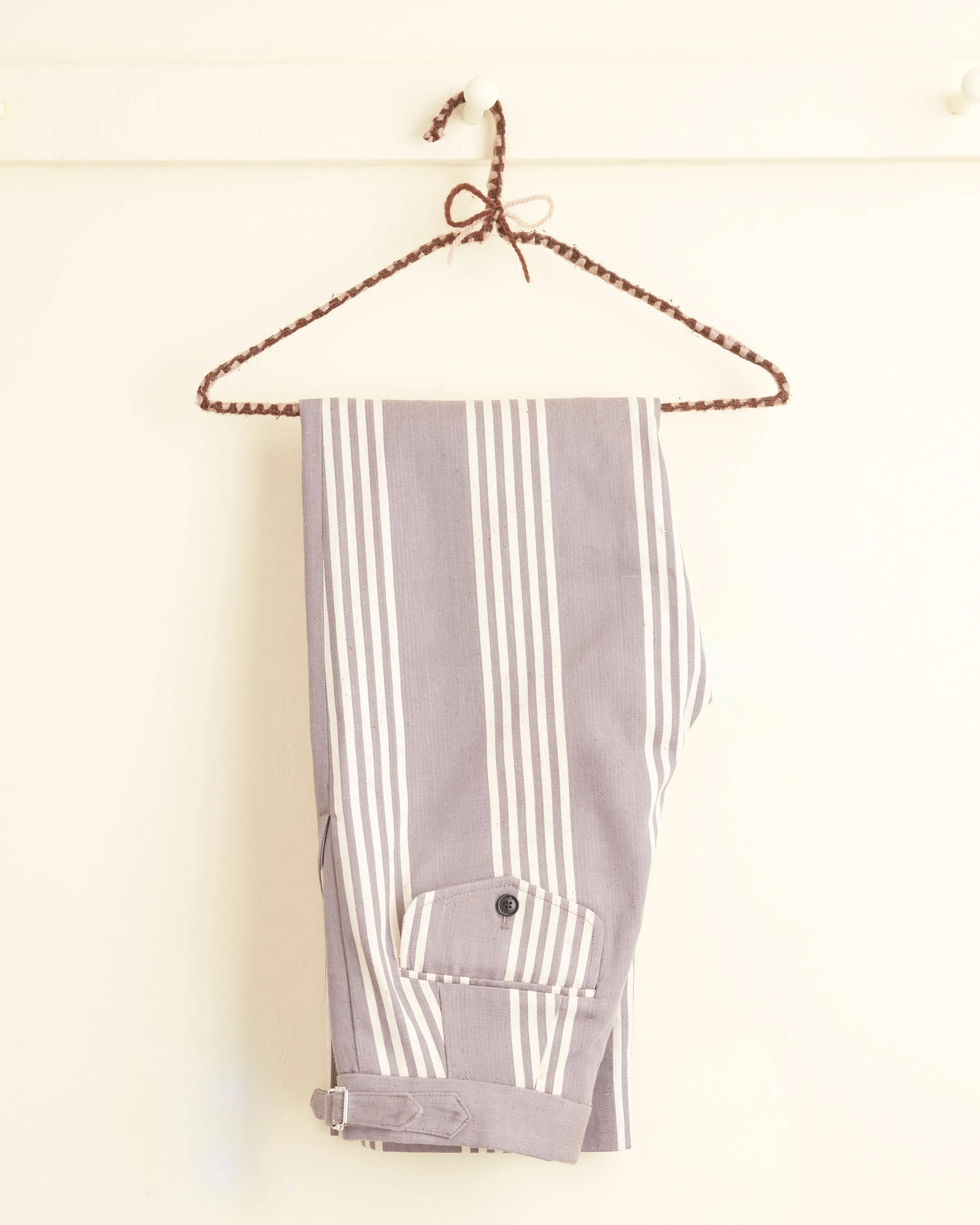 Boysenberry Stripe Trousers sold by BODE product image thumbnail 4