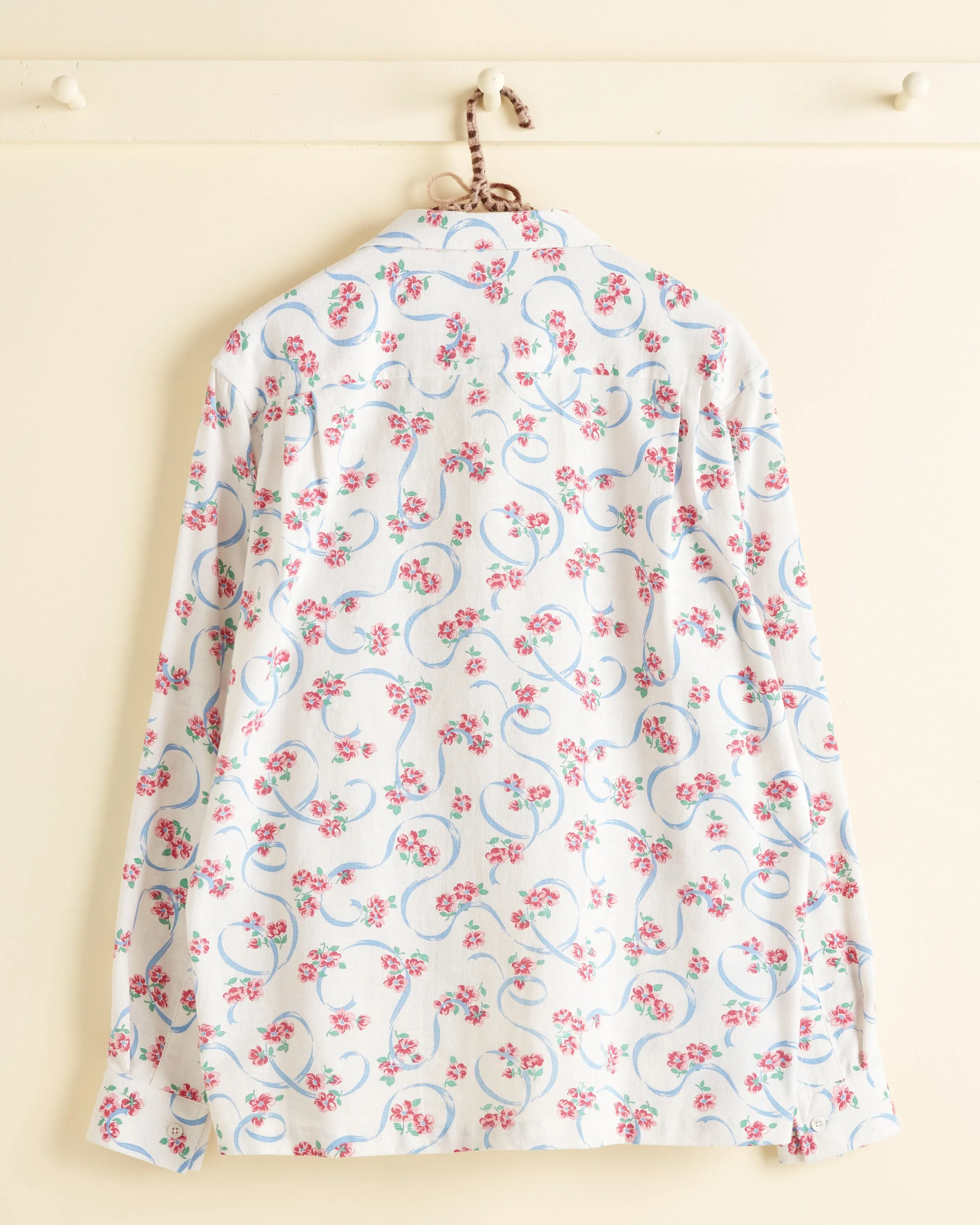 Geranium Streamer Long Sleeve Shirt - S/M sold by BODE product image thumbnail 3