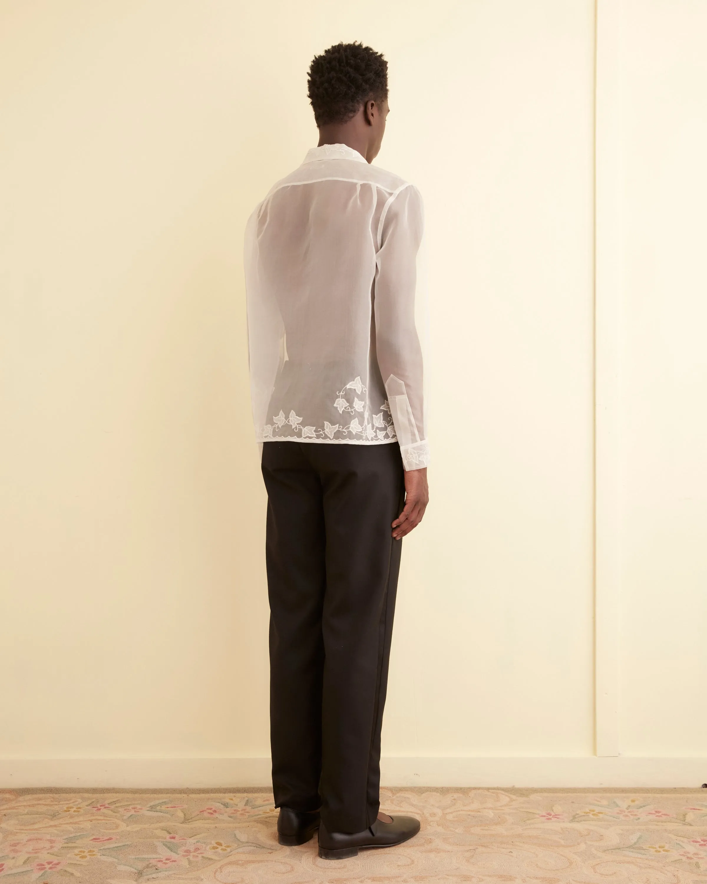 Ivy Appliqué Long Sleeve Shirt sold by BODE product image thumbnail 3