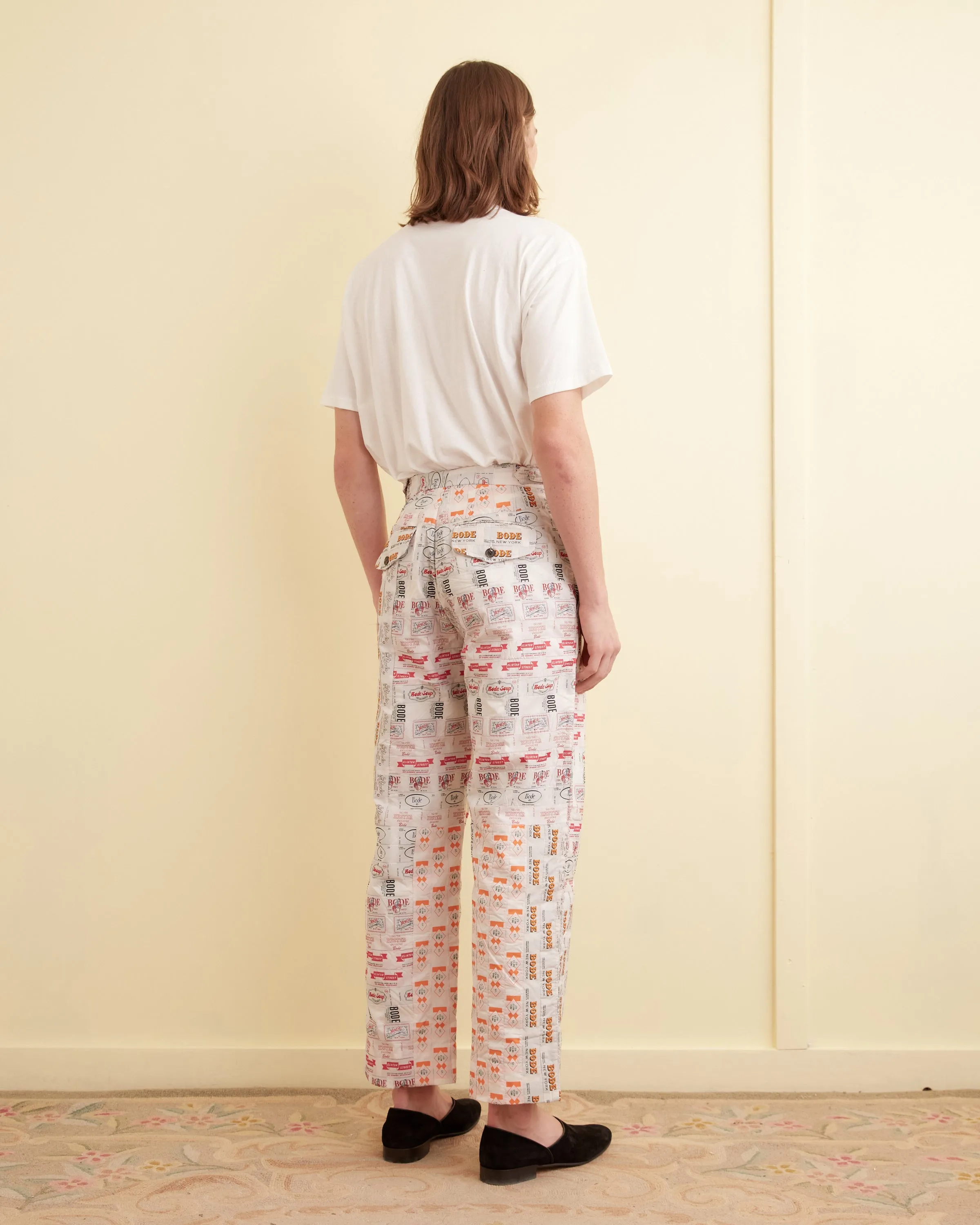 Clinton Street Label Trousers sold by BODE product image thumbnail 3