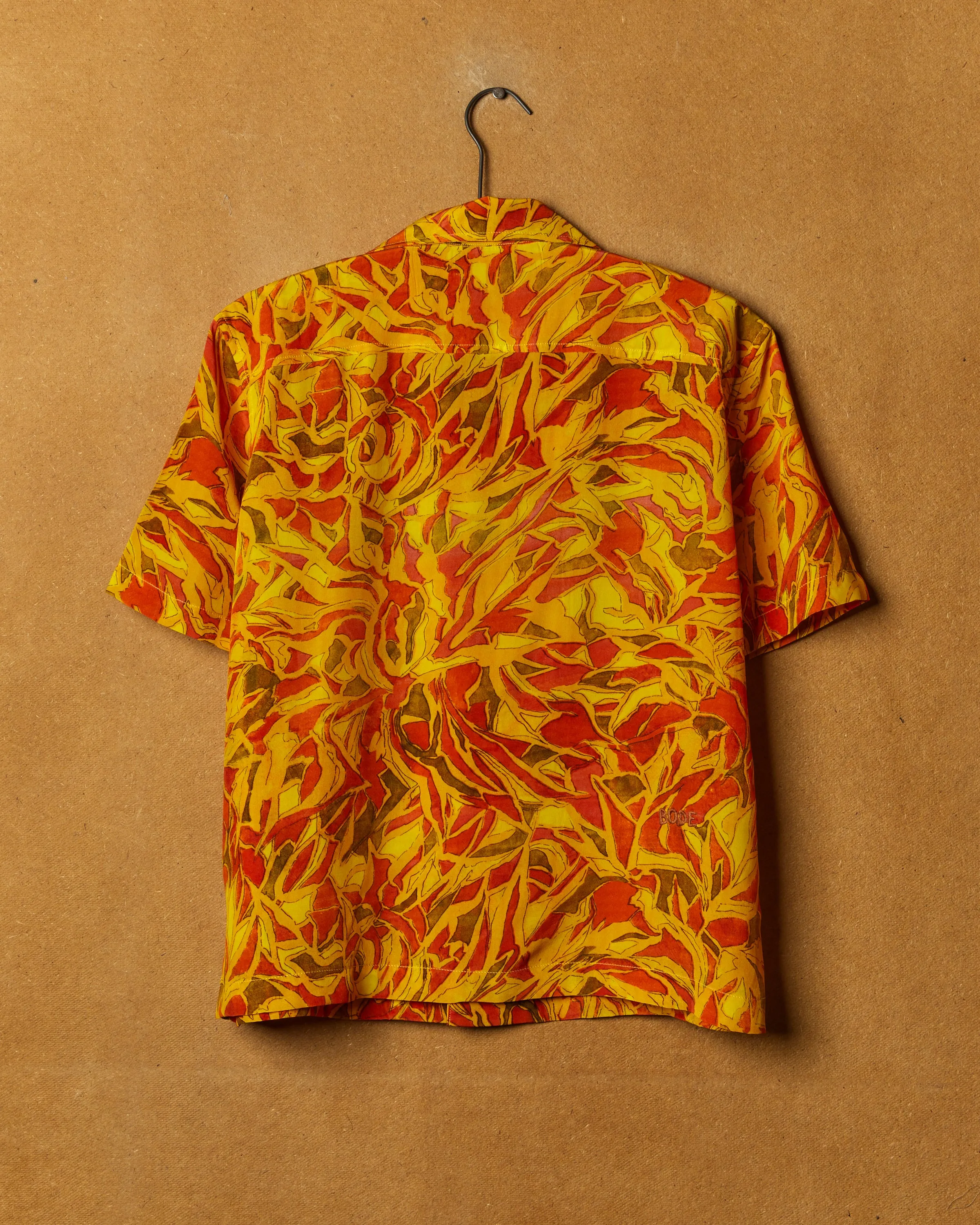 Abstract Foliage Short Sleeve Shirt sold by BODE product image thumbnail 3