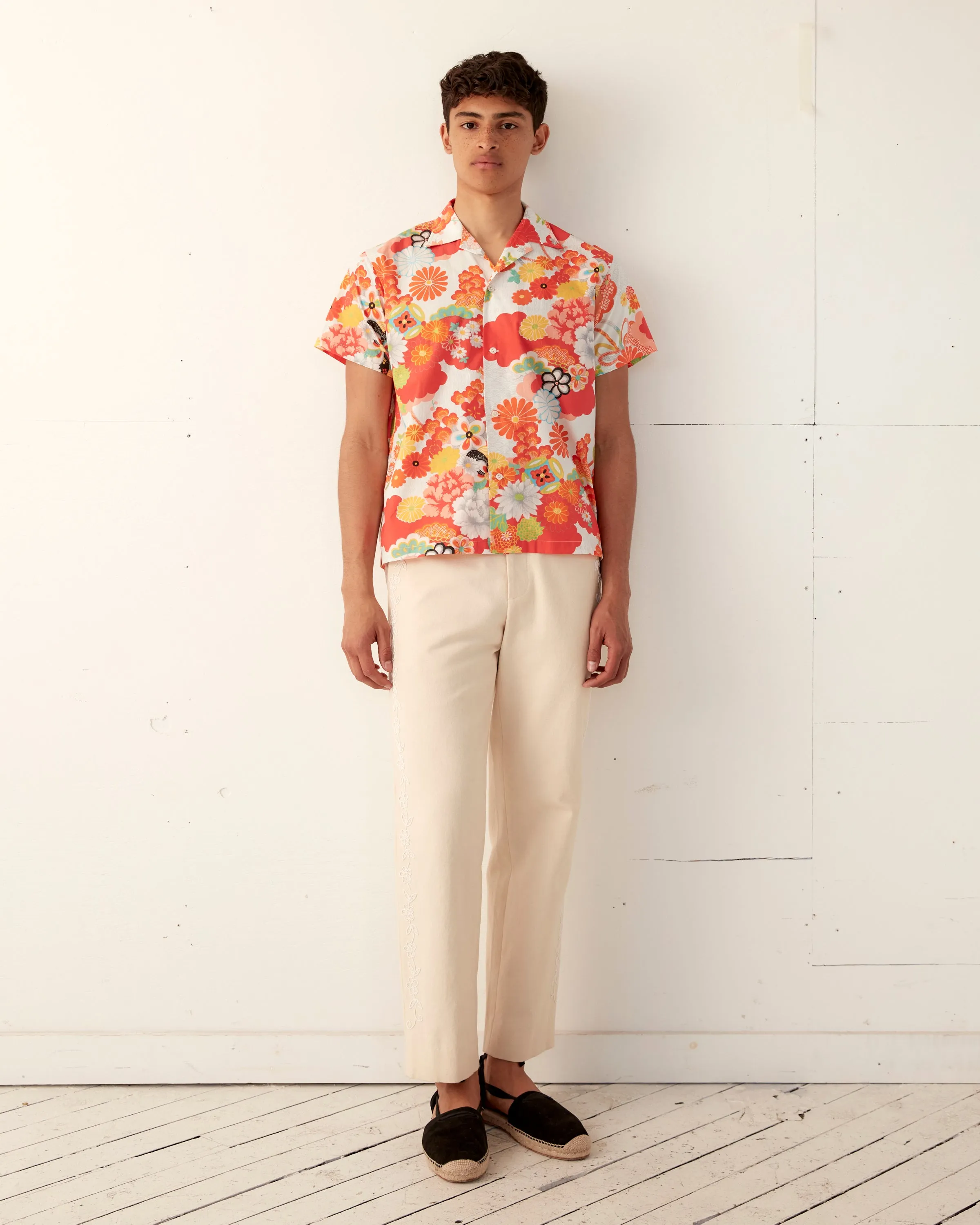 Bedroom Garden Short Sleeve Shirt sold by BODE