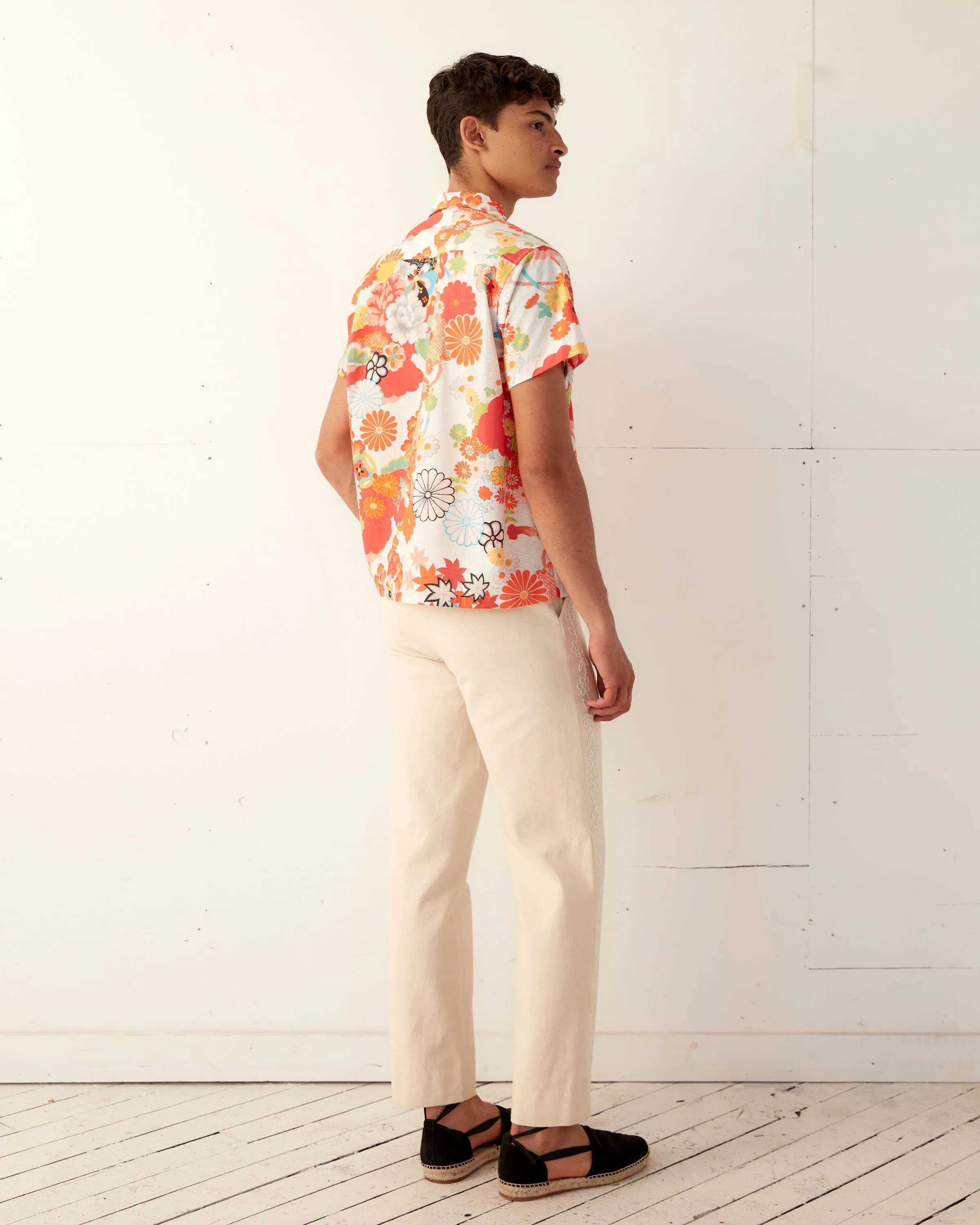 Bedroom Garden Short Sleeve Shirt sold by BODE product image thumbnail 4