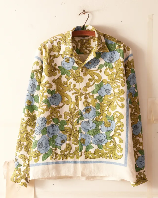 Wisteria Vine Long Sleeve Shirt - XS/S sold by BODE