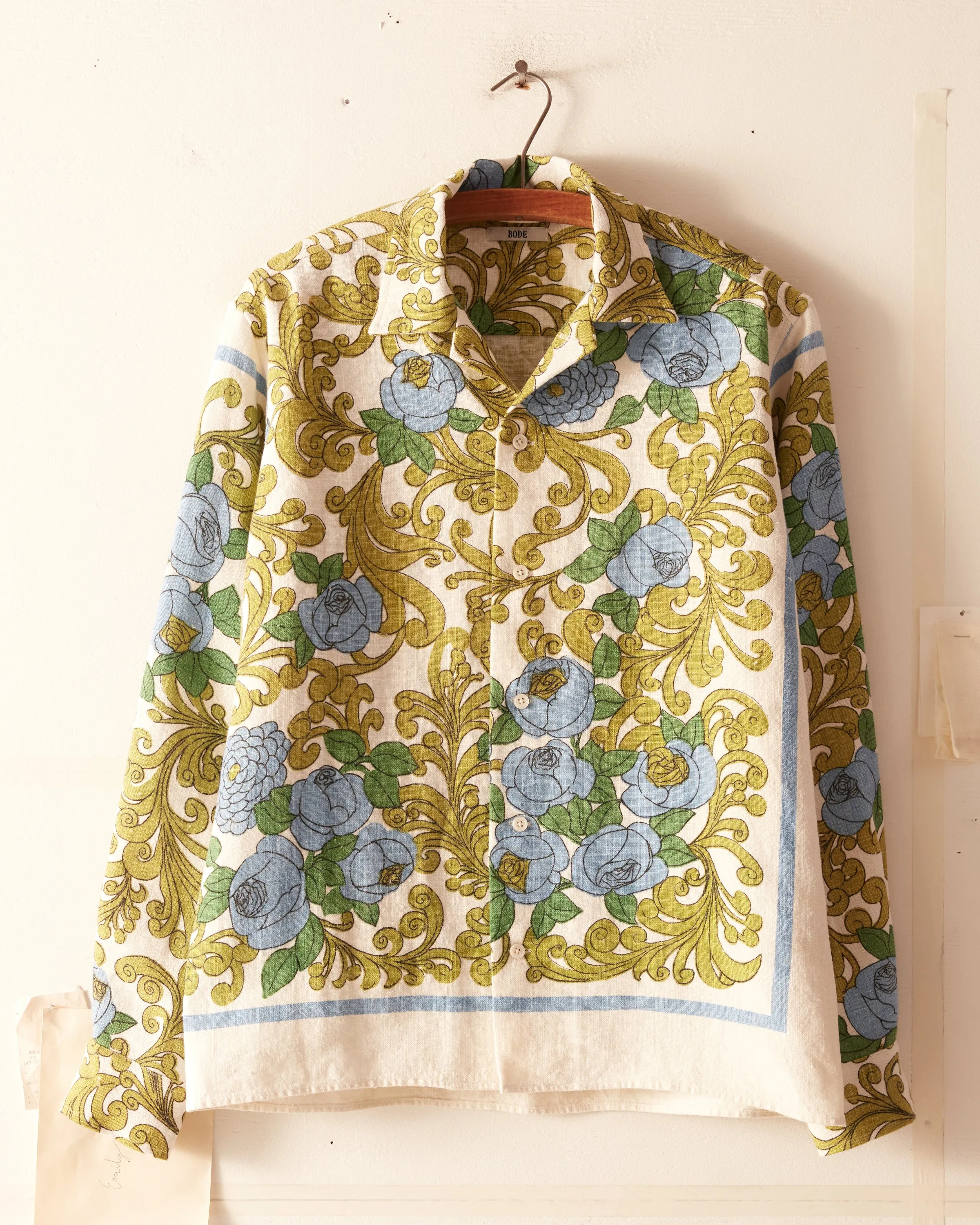 Wisteria Vine Long Sleeve Shirt - XS/S sold by BODE