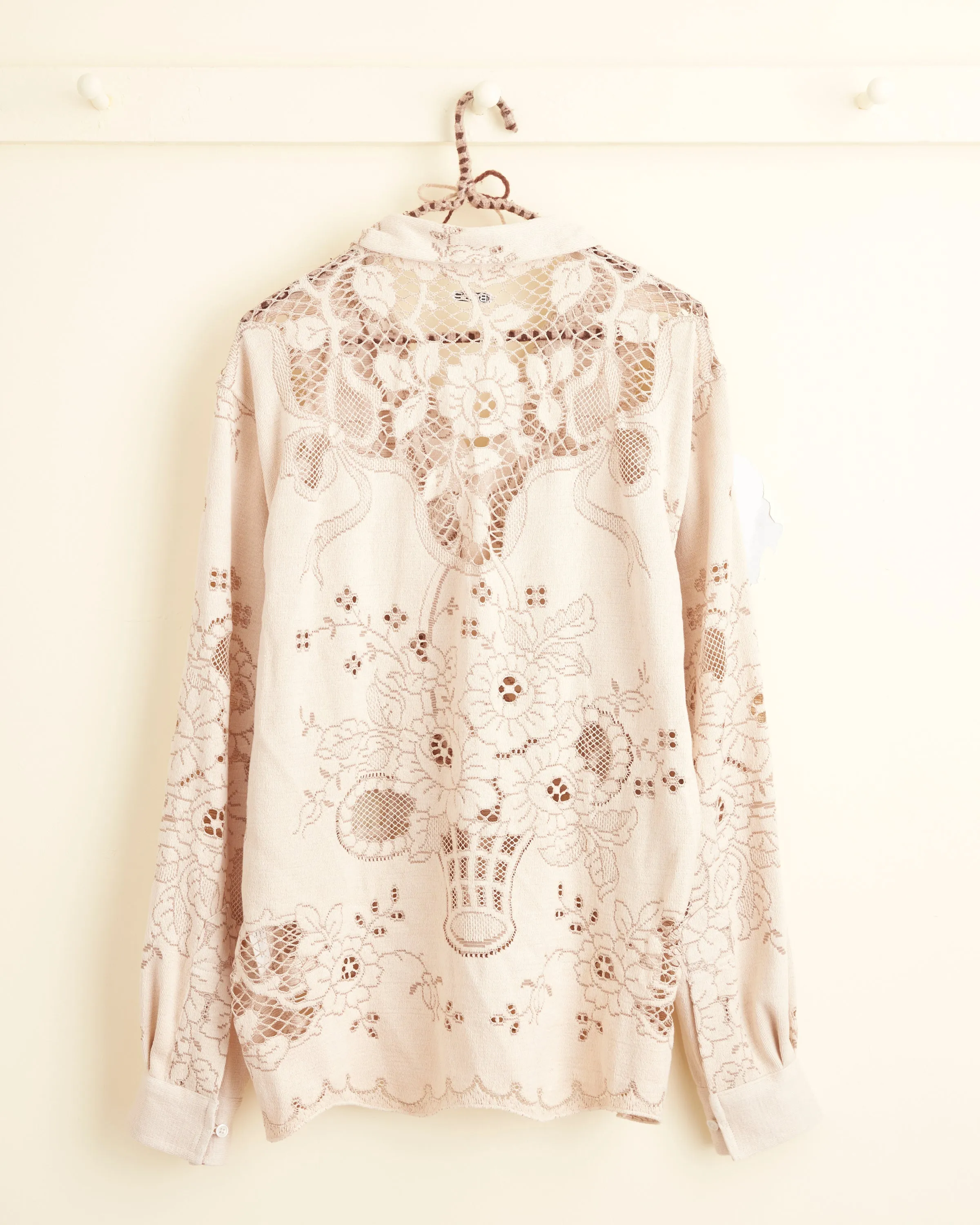Wicker Rose Long Sleeve Shirt - M sold by BODE product image thumbnail 3