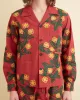Marigold Wreath Long Sleeve Shirt sold by BODE