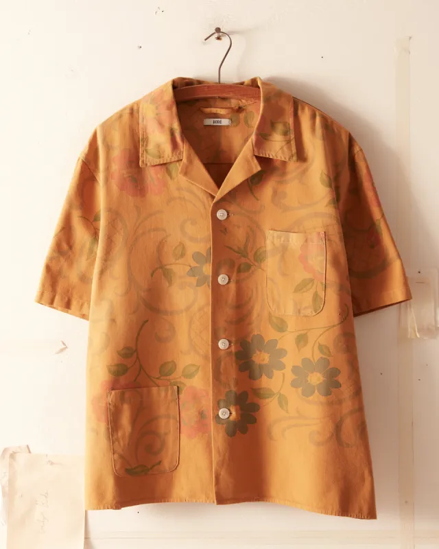 Floral Foliage Short Sleeve Shirt - L/XL sold by BODE