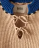 Cape Cod Cross Stitch Pullover - Tan sold by BODE