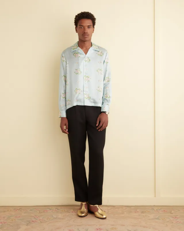 Blue Daisy Shirt sold by BODE