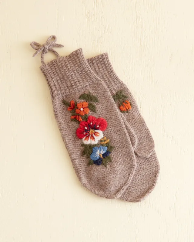 Wildflower Mittens sold by BODE