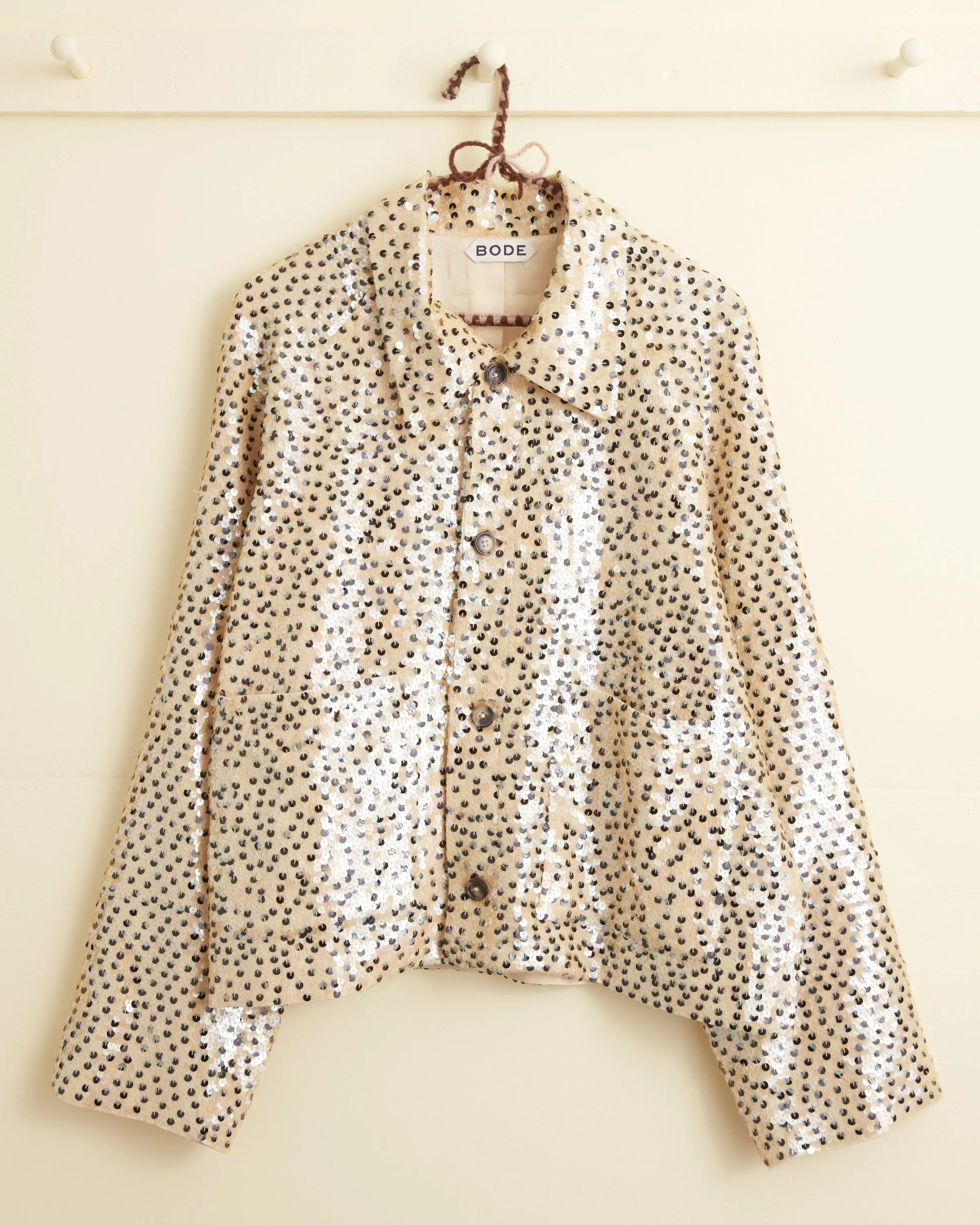 Sequined Forsythia Jacket sold by BODE product image thumbnail 4