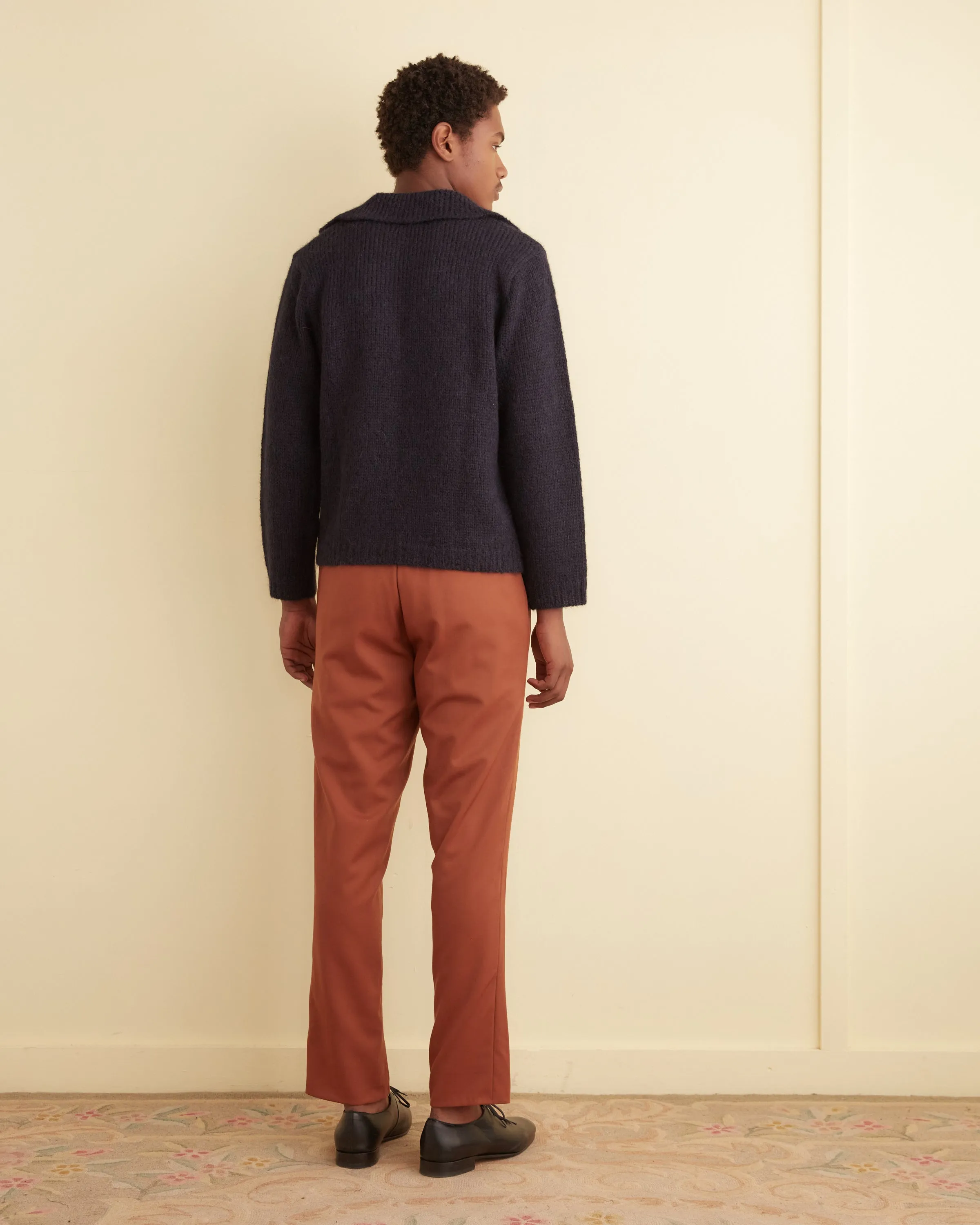 Alpine Pullover - Navy sold by BODE product image thumbnail 3