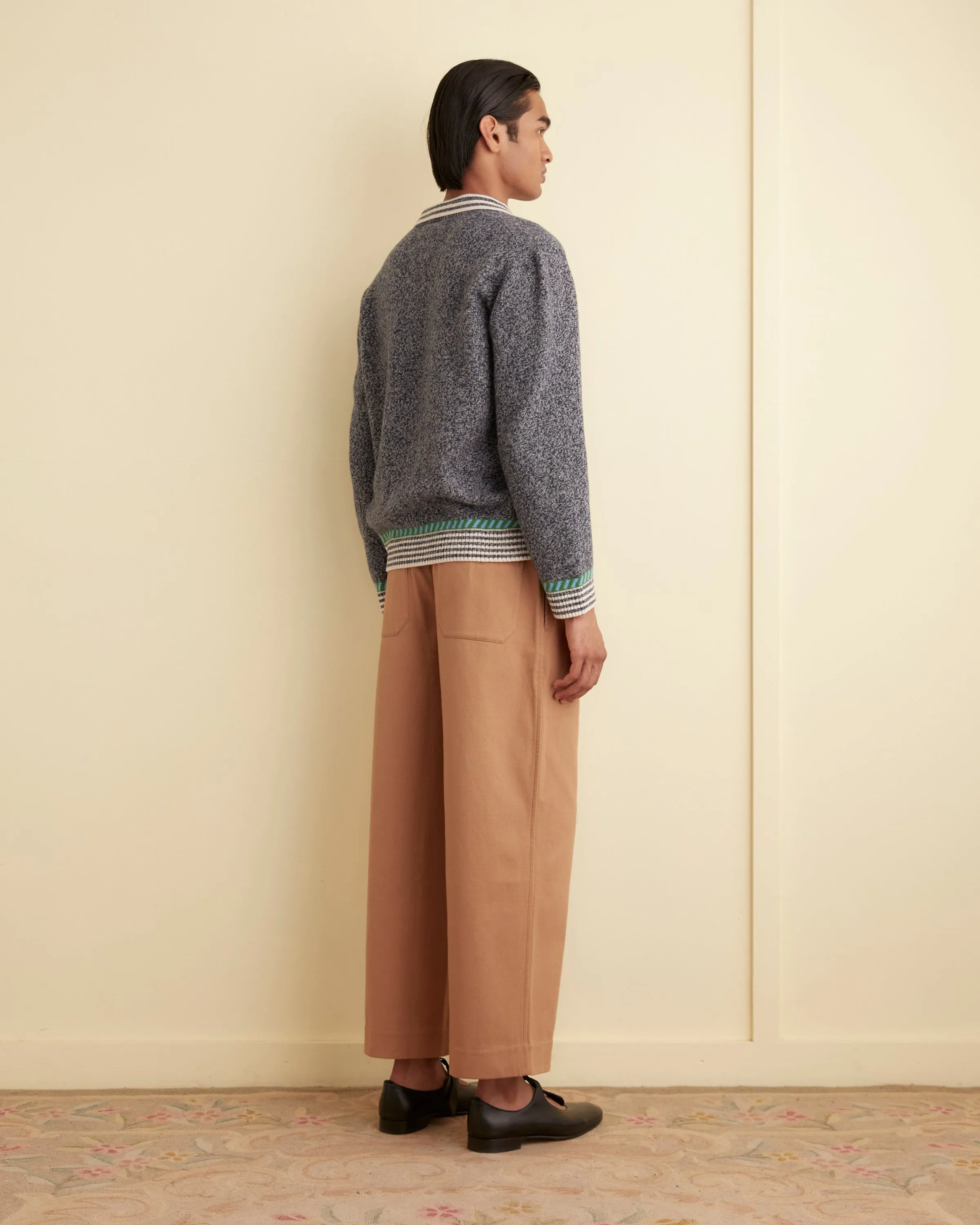 Eldridge Trim Pullover - Black sold by BODE product image thumbnail 3