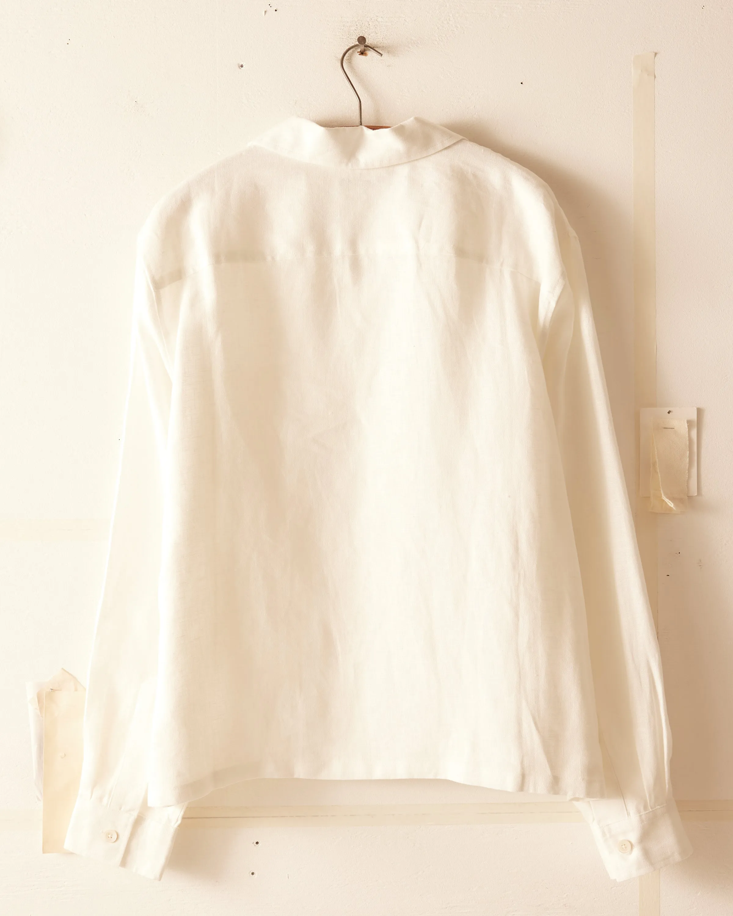 Red Sailor Button Long Sleeve Shirt - XXL sold by BODE product image thumbnail 3