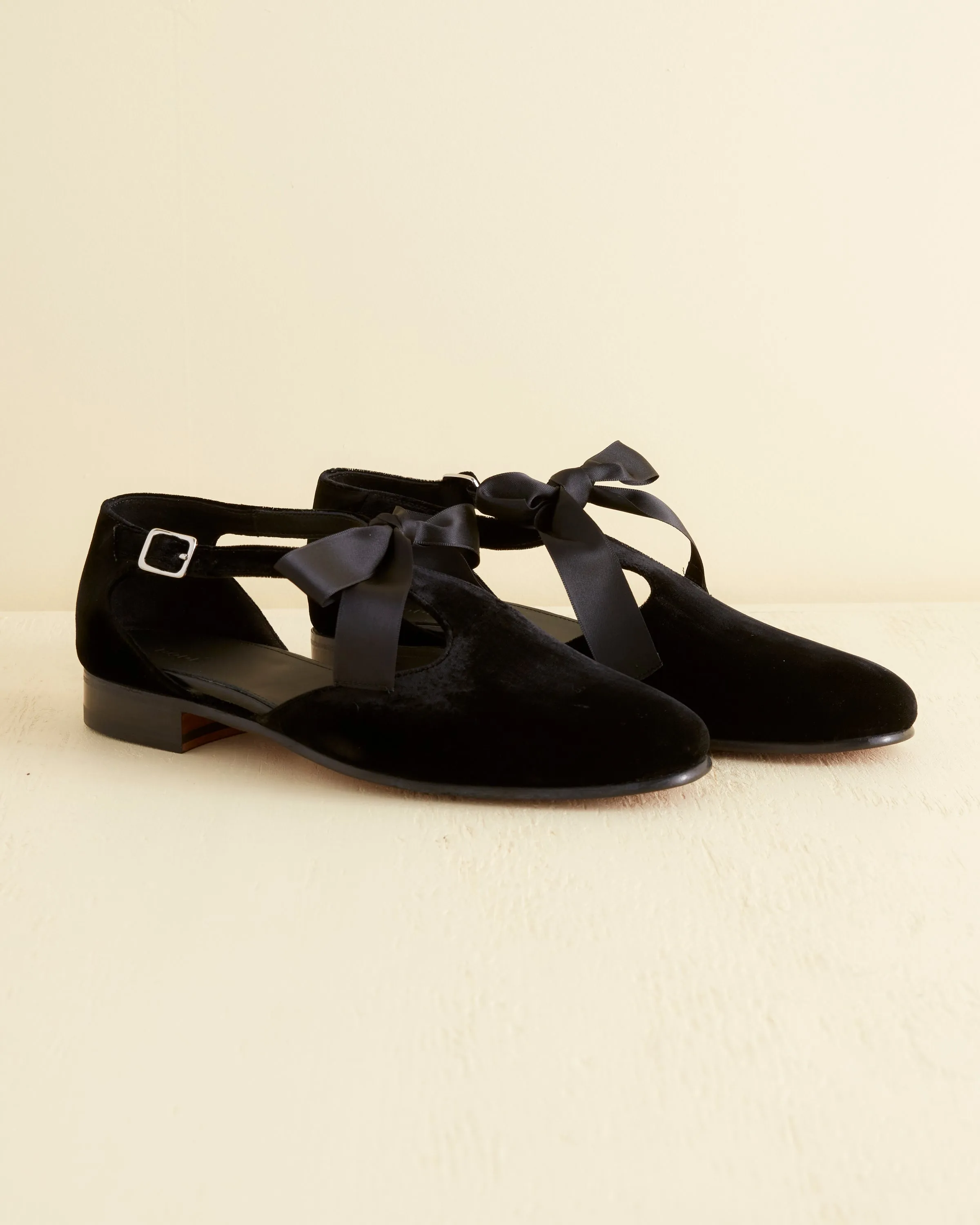 Velvet Theater Shoes - Black sold by BODE