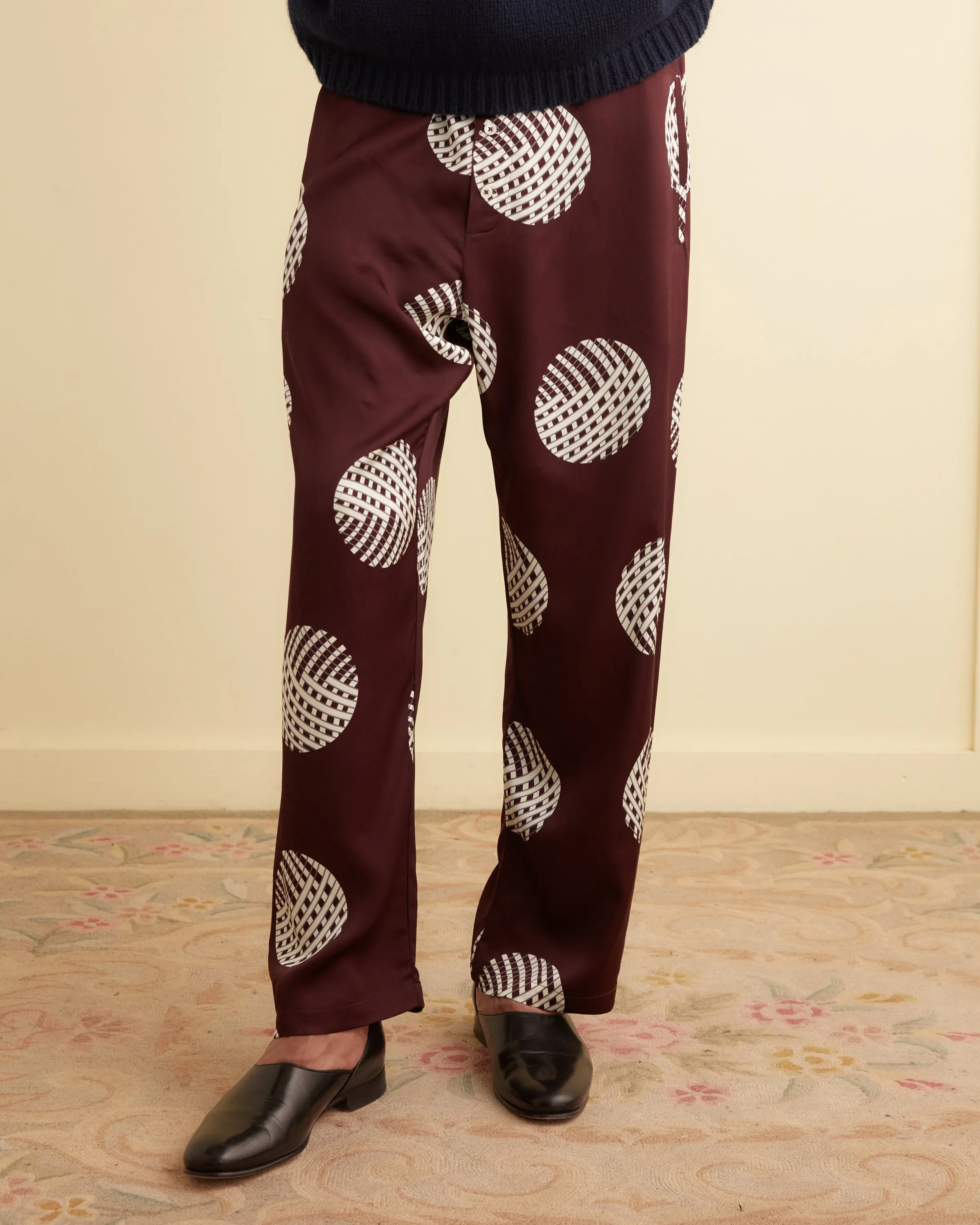 Lattice Sphere Pajama Pants sold by BODE product image thumbnail 2