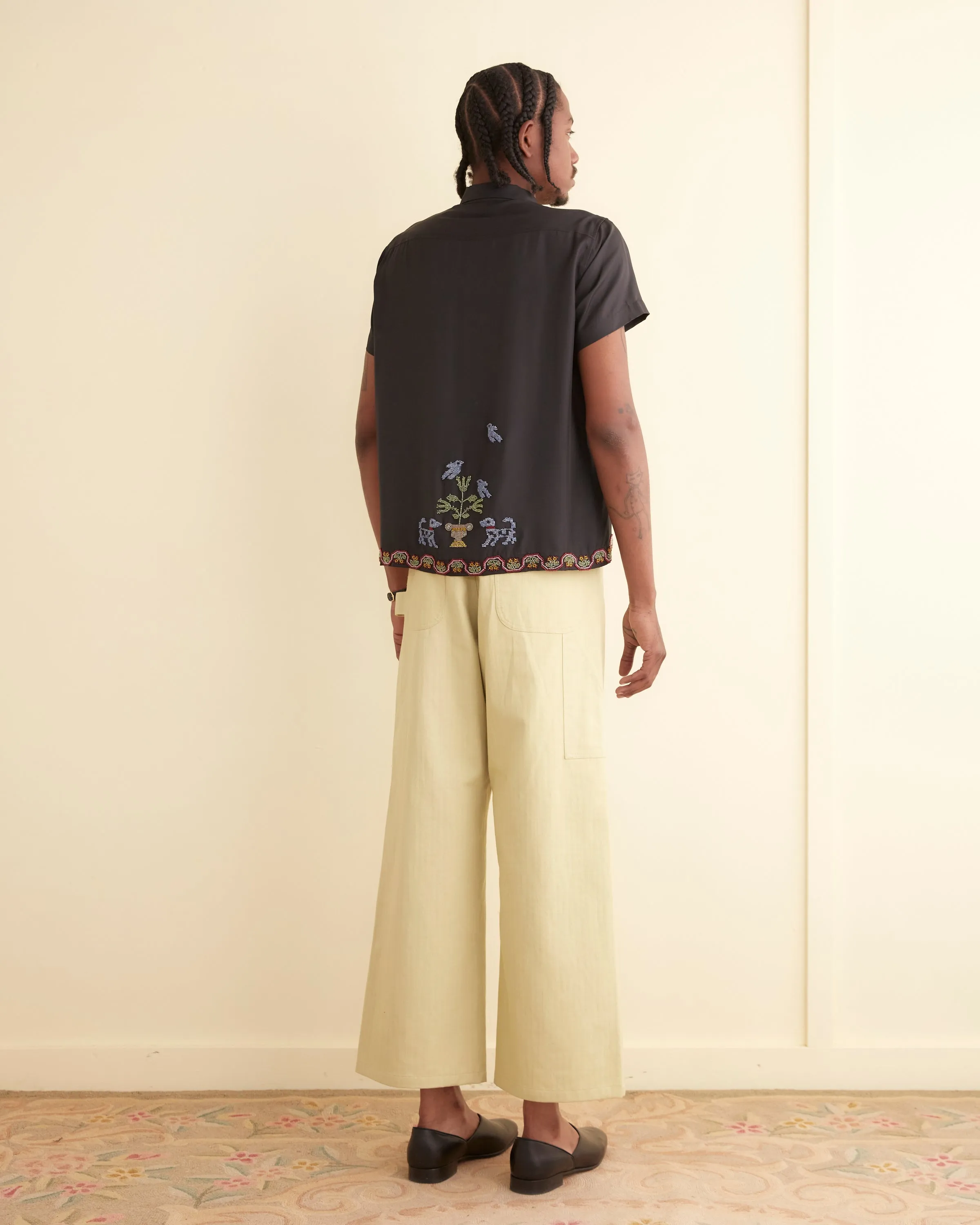 Garden Sampler Short Sleeve Shirt sold by BODE product image thumbnail 3