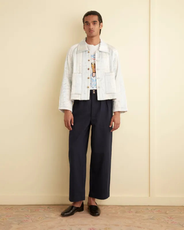 Banker Stripe Jacket sold by BODE