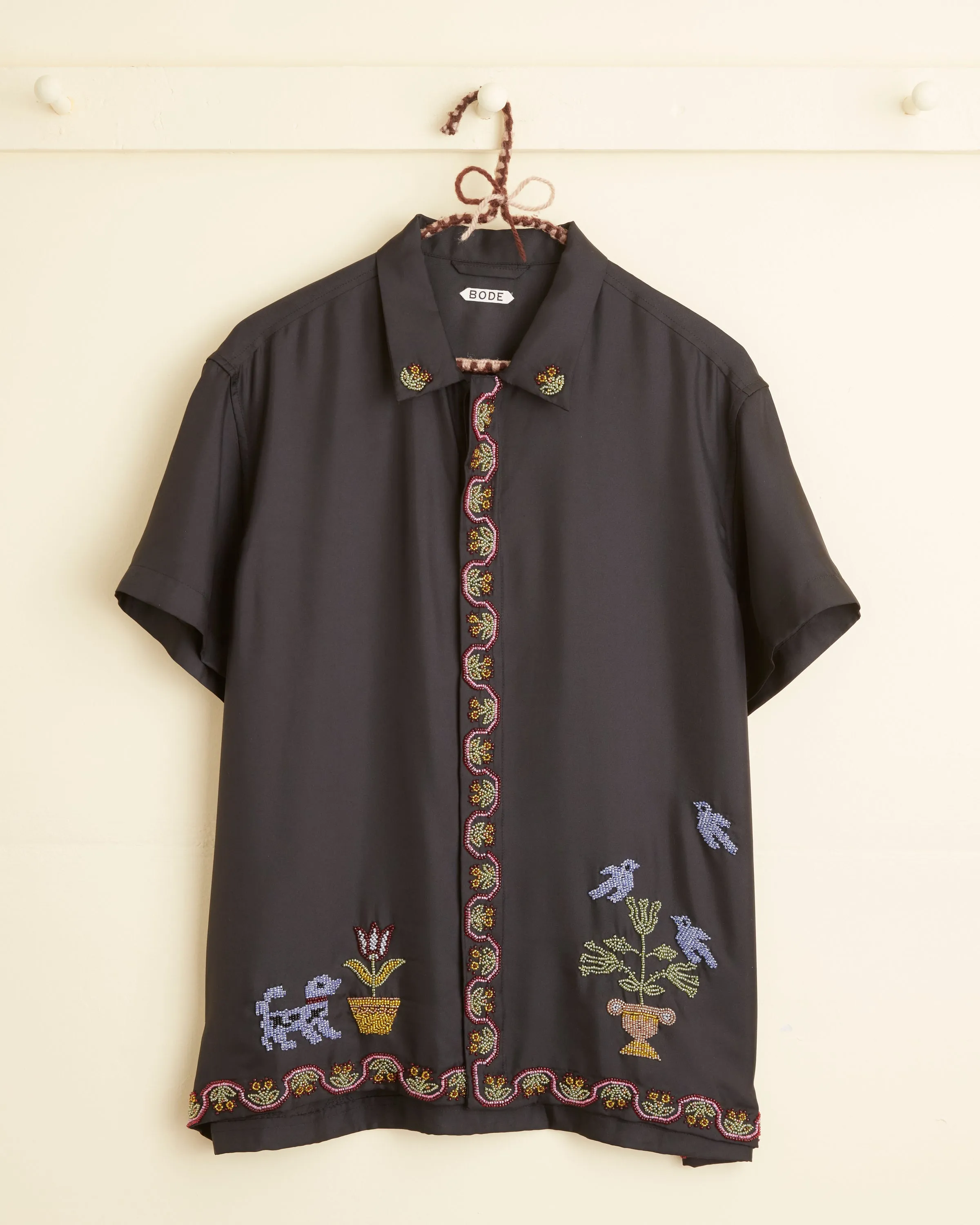 Garden Sampler Short Sleeve Shirt sold by BODE product image thumbnail 4