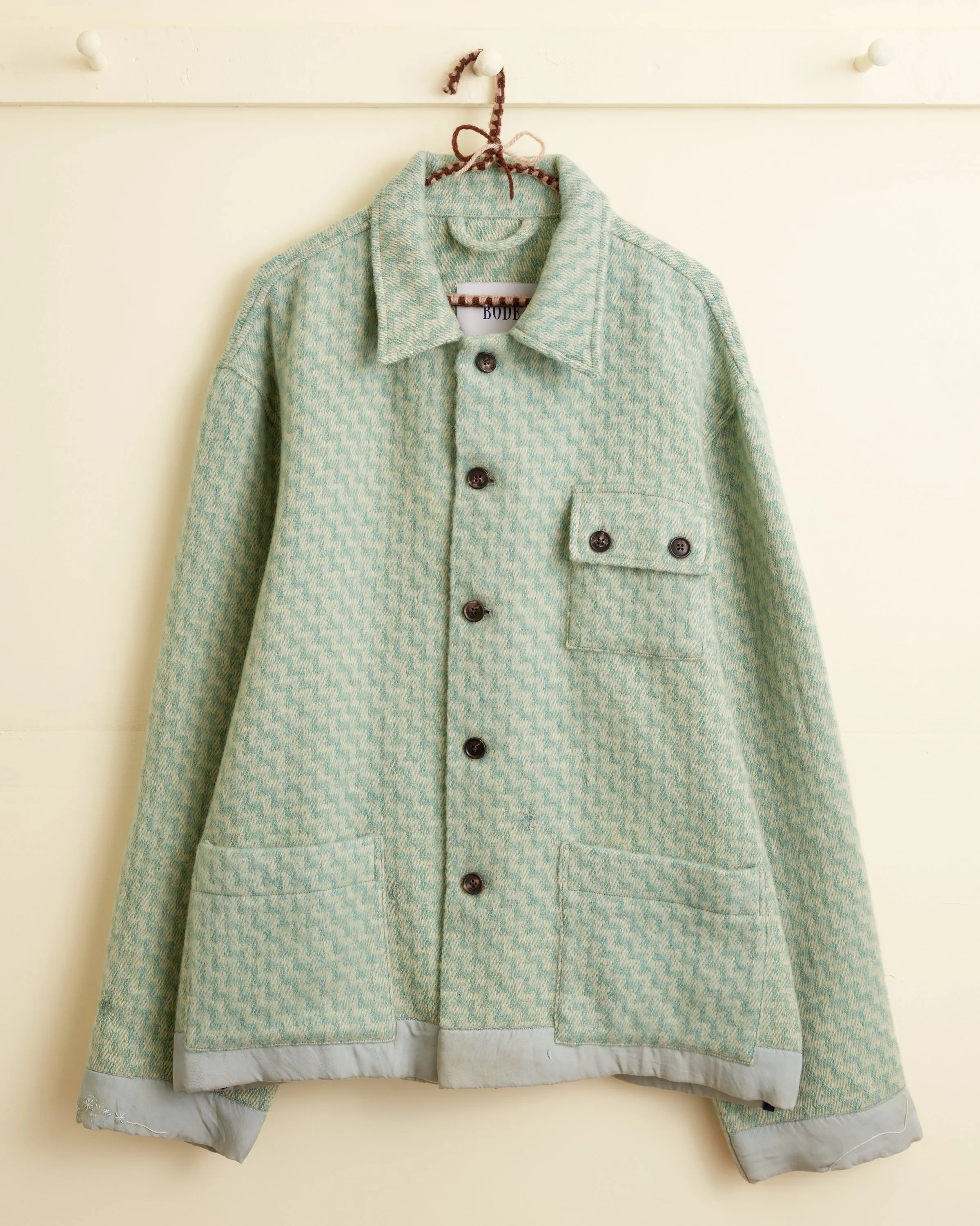 Zigzag Foliage Jacket - XXL sold by BODE