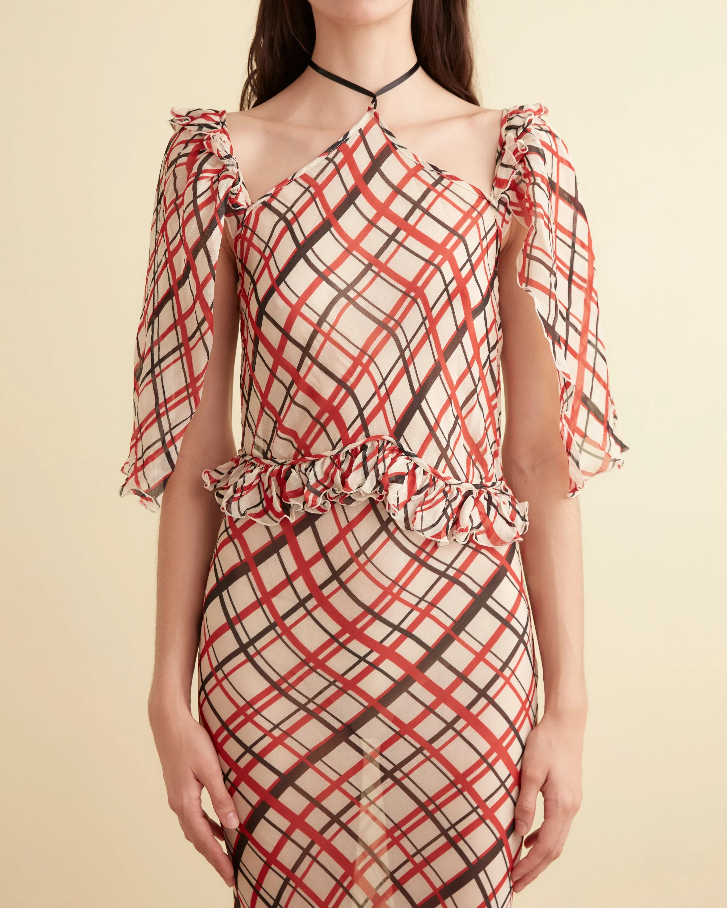 Maestro Plaid Landis Dress sold by BODE product image thumbnail 2