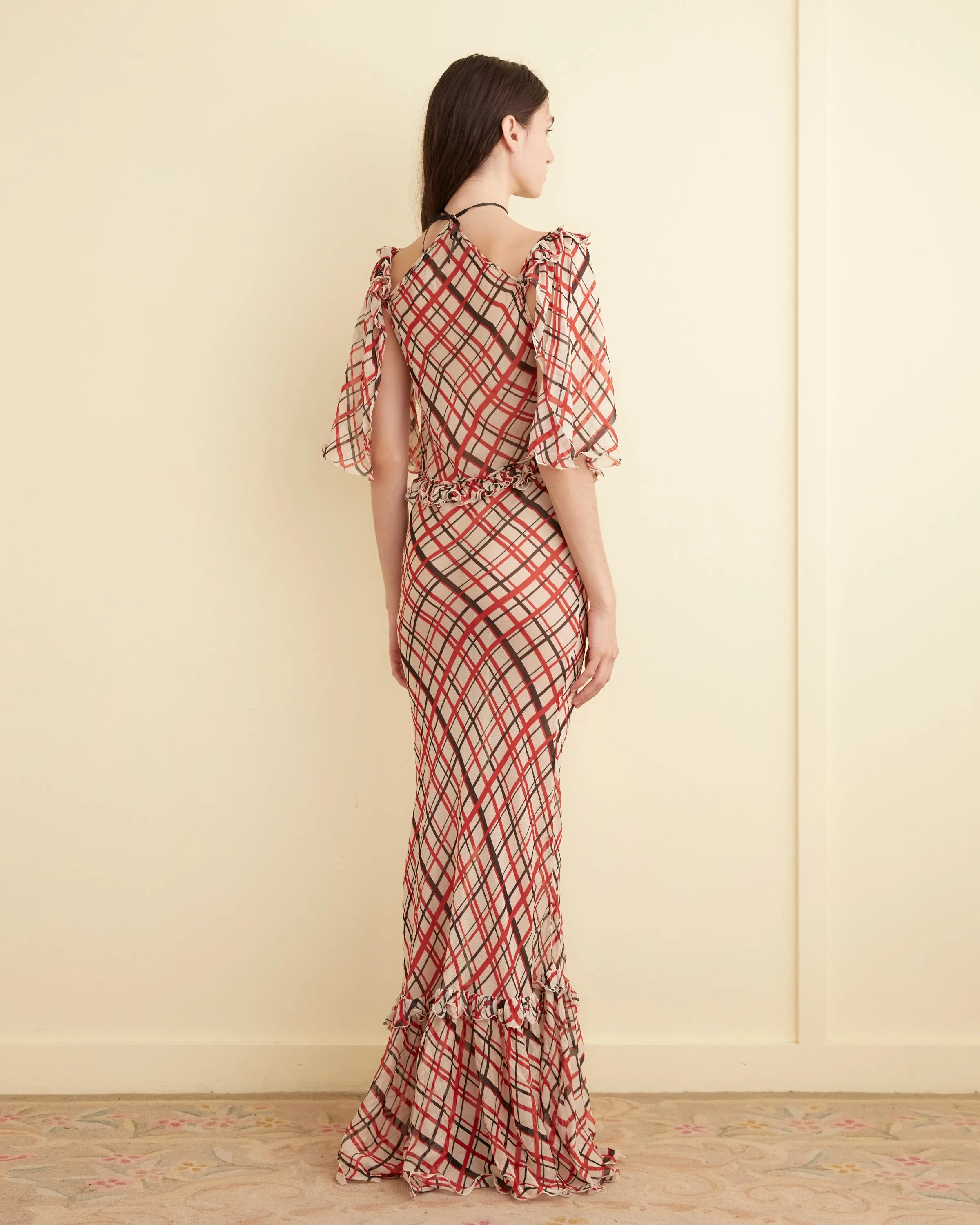 Maestro Plaid Landis Dress sold by BODE product image thumbnail 3