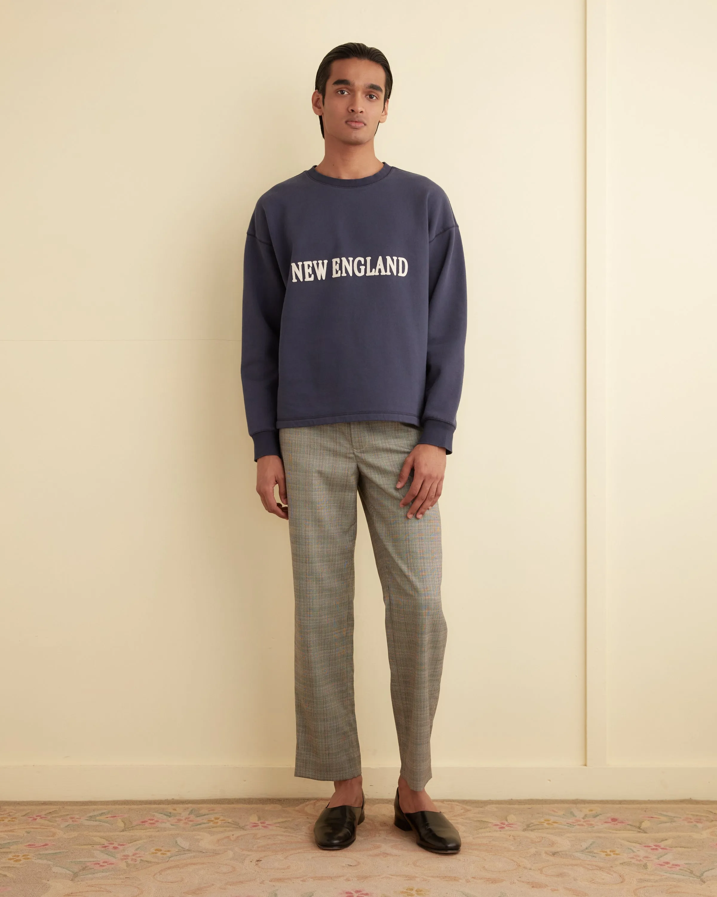 Calcite Plaid Trousers - 30 sold by BODE