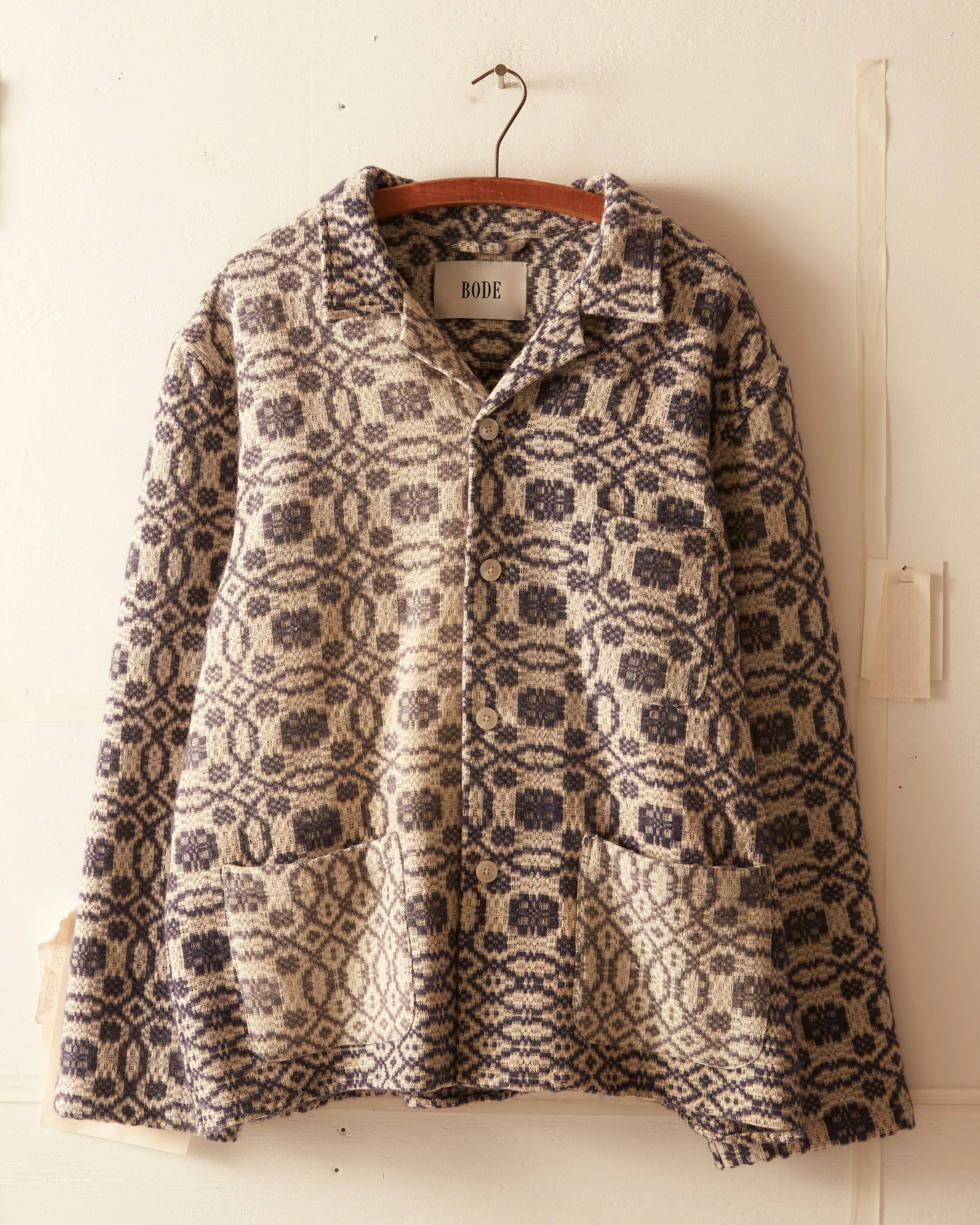 Purple Ripple Coverlet Jacket - XL/XXL sold by BODE